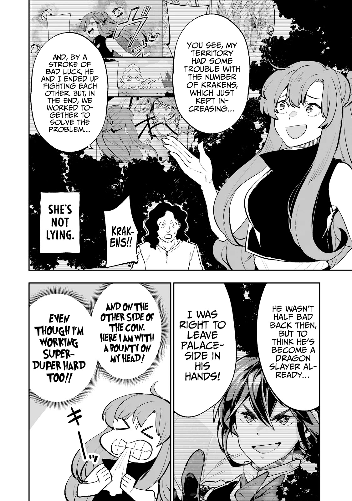 Teihen Ryoushu No Kanchigai Eiyuutan Chapter 35 page 8 - Chapter 35: Silica-chan challenges a dragon!
