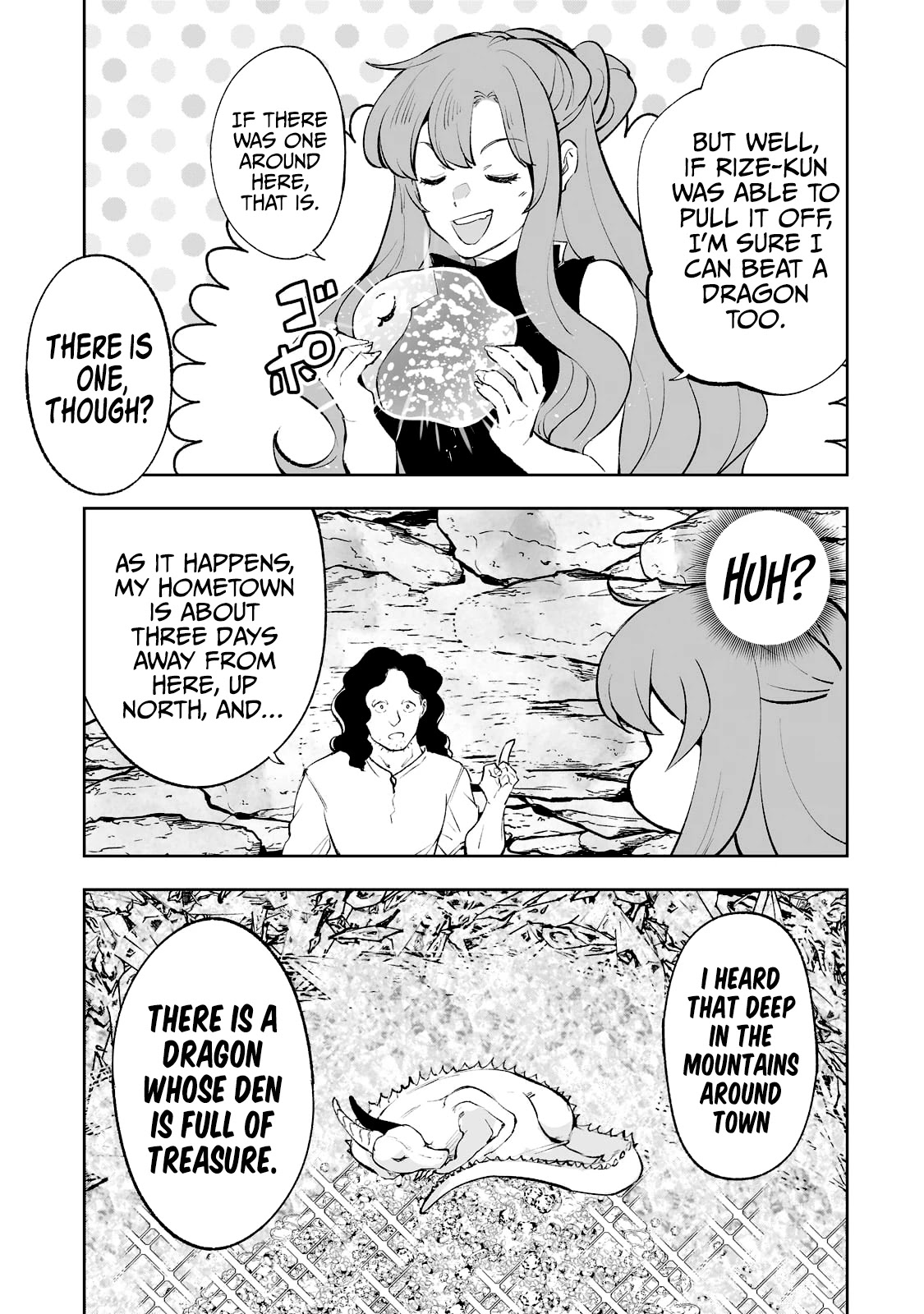 Teihen Ryoushu No Kanchigai Eiyuutan Chapter 35 page 9 - Chapter 35: Silica-chan challenges a dragon!