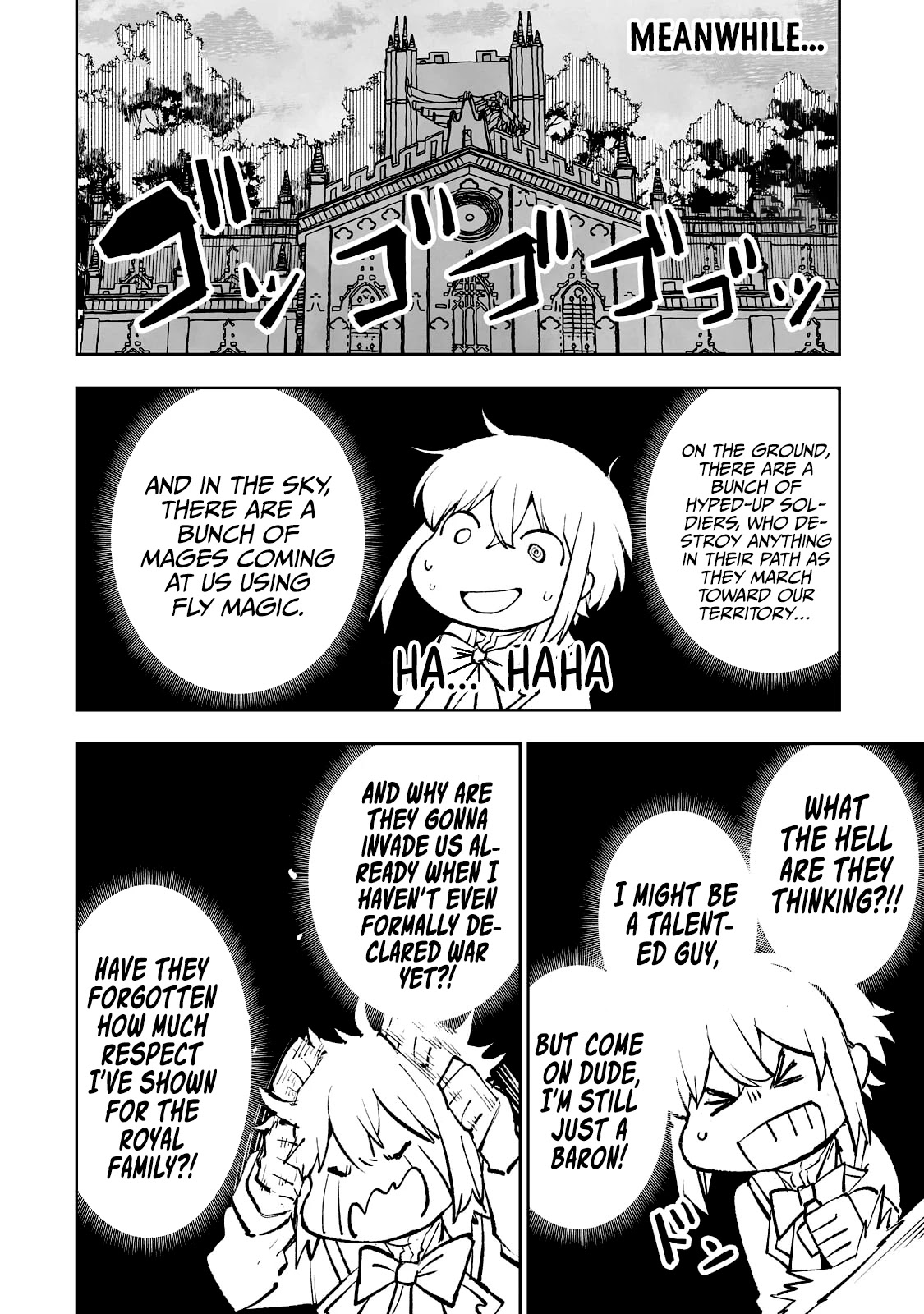 Teihen Ryoushu No Kanchigai Eiyuutan Chapter 37 page 7 - Chapter 37: Let’s kill the citizens!