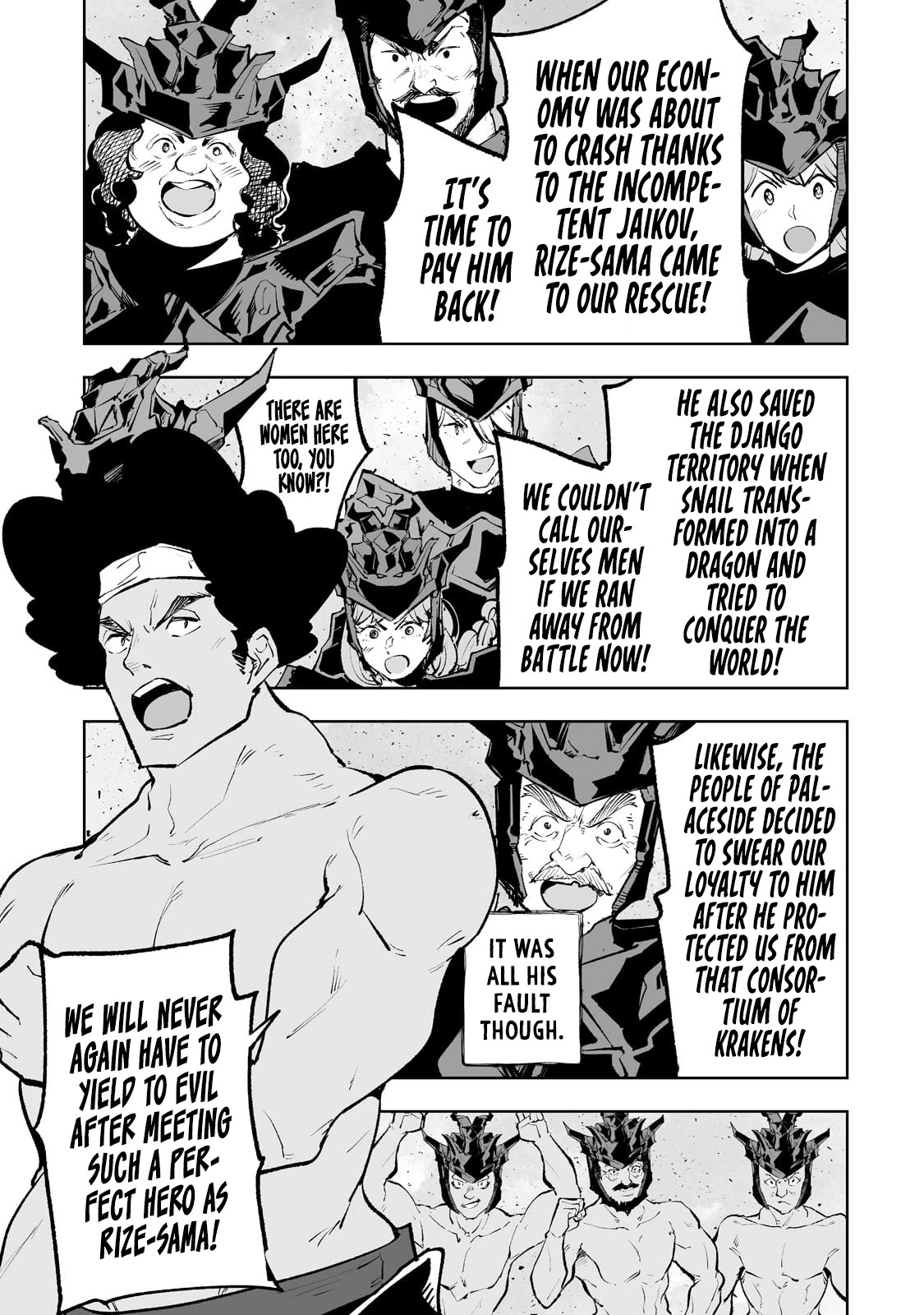 Teihen Ryoushu No Kanchigai Eiyuutan Chapter 38 page 4 - Chapter 38: Let’s destroy the enemy!