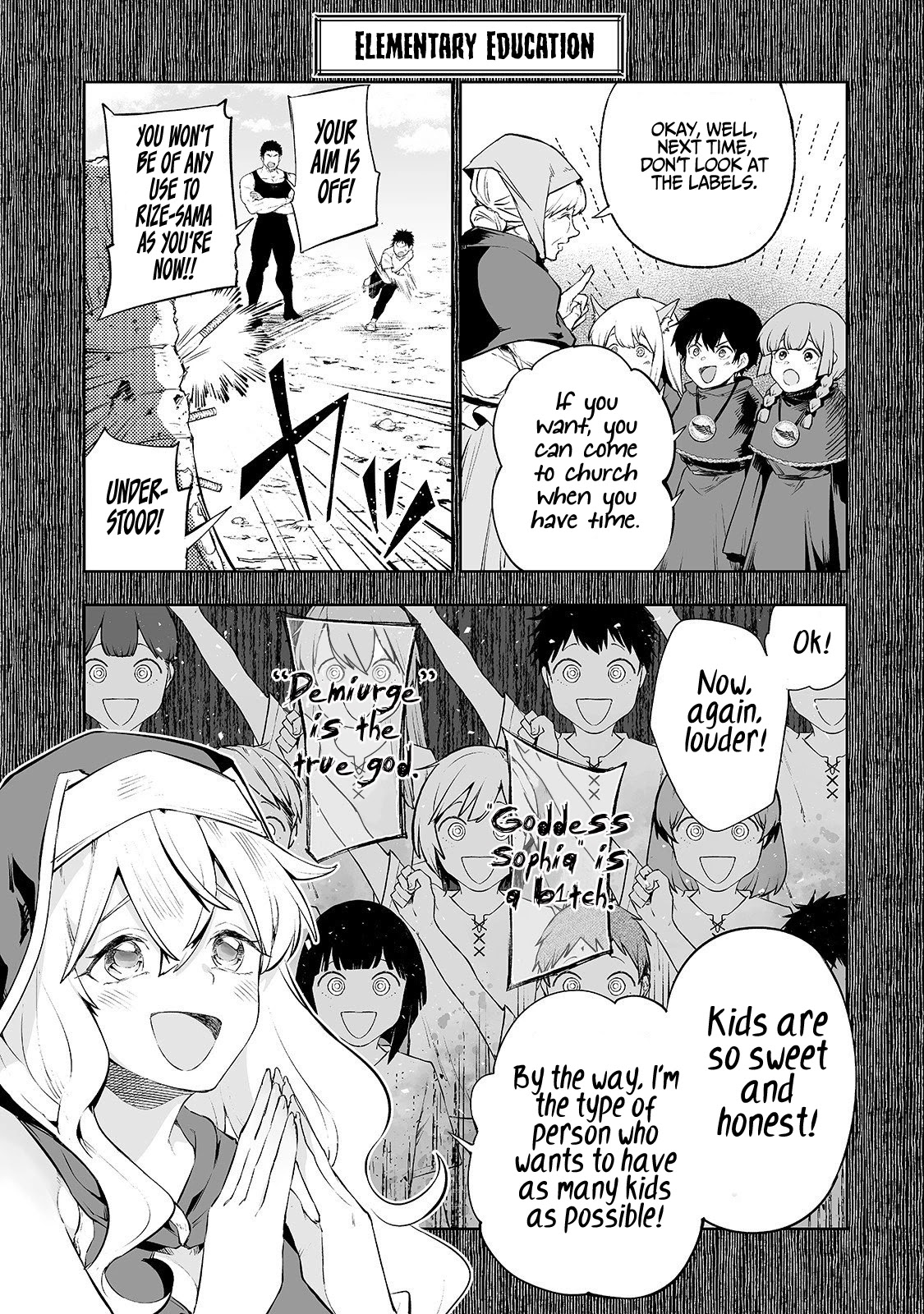 Teihen Ryoushu No Kanchigai Eiyuutan Chapter 4 page 10 - Chapter 4: Let's take the risk, God’s Taboo!