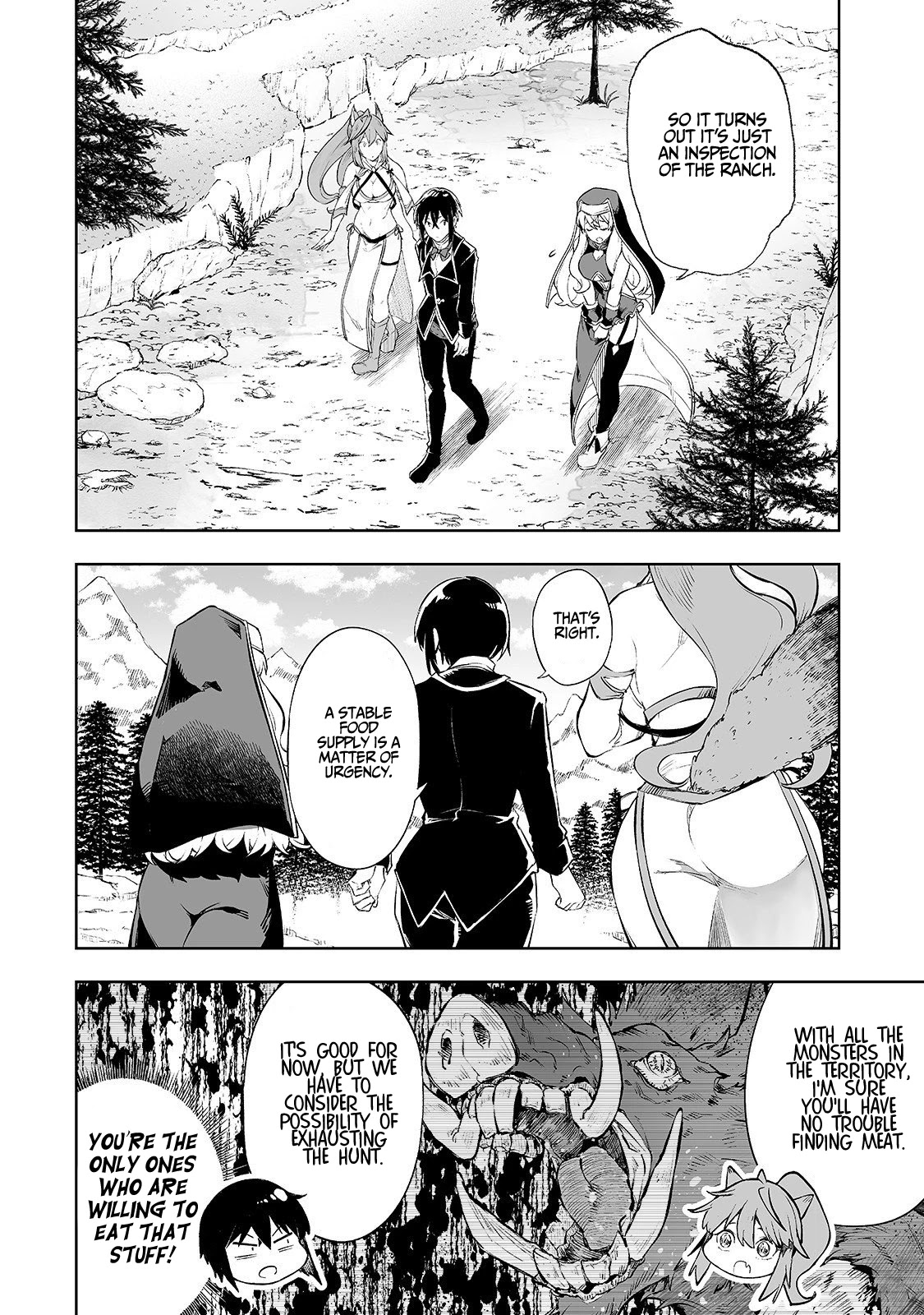 Teihen Ryoushu No Kanchigai Eiyuutan Chapter 4 page 13 - Chapter 4: Let's take the risk, God’s Taboo!