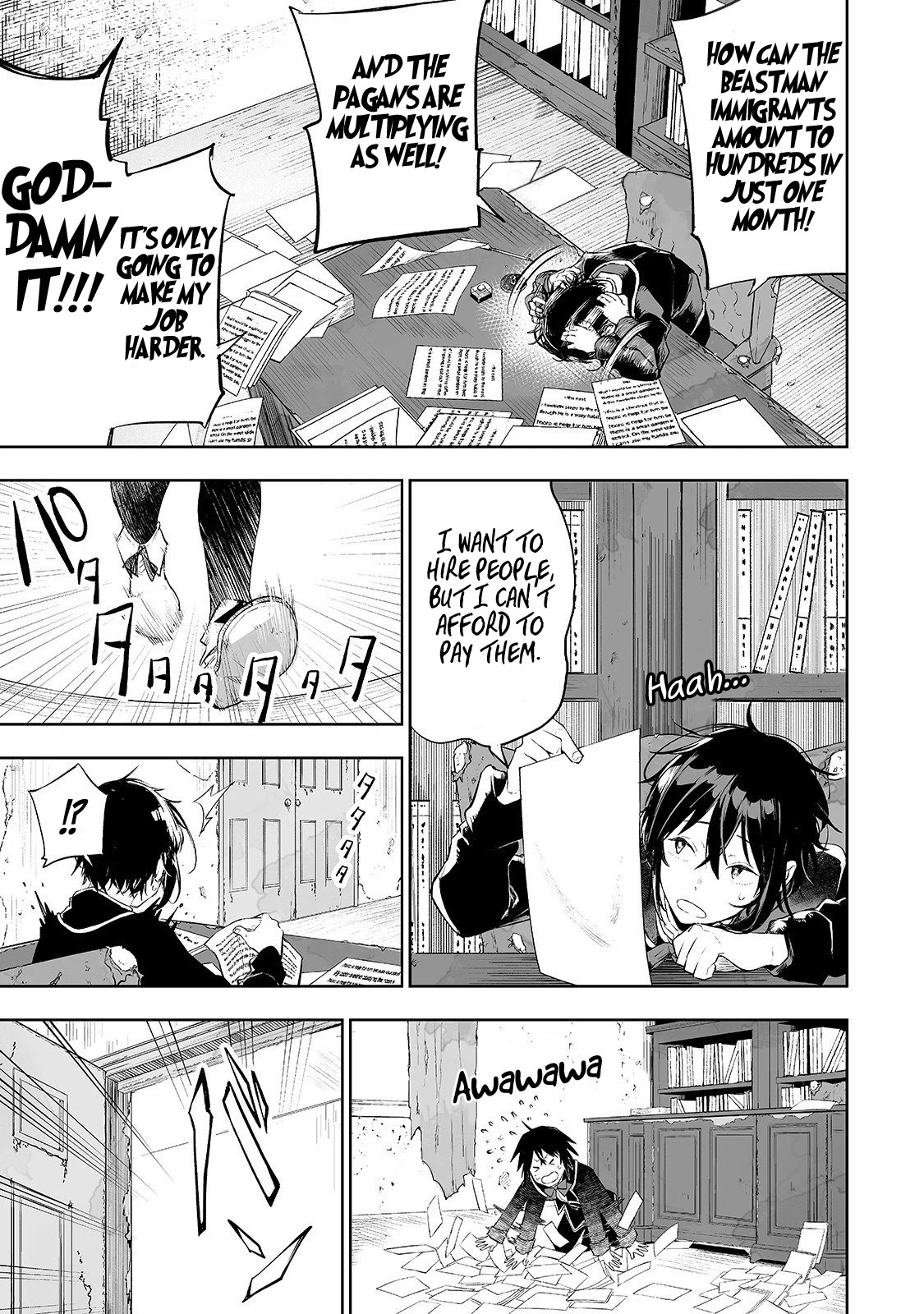 Teihen Ryoushu No Kanchigai Eiyuutan Chapter 4 page 4 - Chapter 4: Let's take the risk, God’s Taboo!