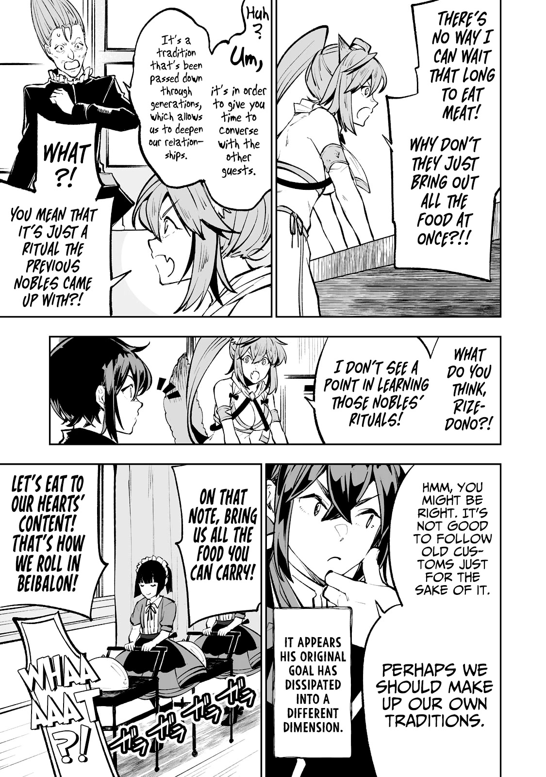 Teihen Ryoushu No Kanchigai Eiyuutan Chapter 44 page 16 - Chapter 44: Let’s learn some manners!