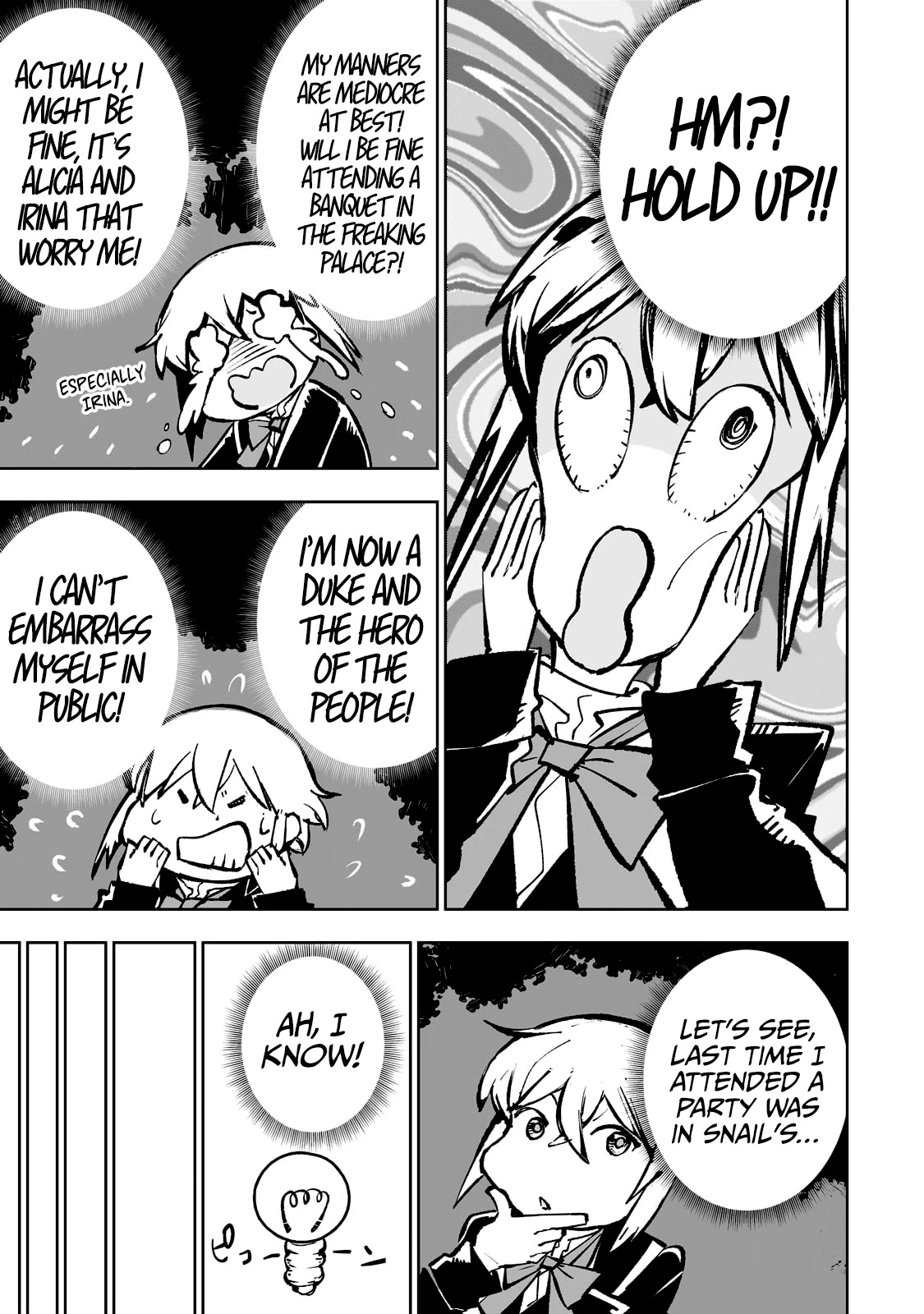 Teihen Ryoushu No Kanchigai Eiyuutan Chapter 44 page 8 - Chapter 44: Let’s learn some manners!