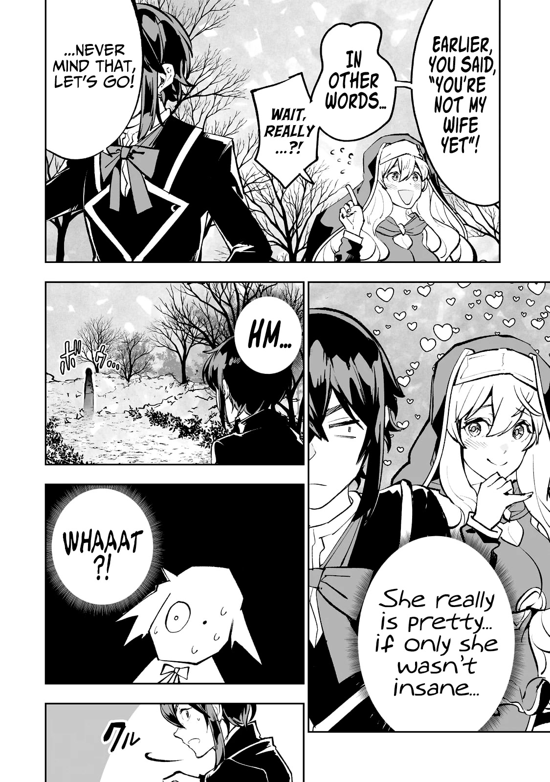 Teihen Ryoushu No Kanchigai Eiyuutan Chapter 45 page 11 - Chapter 45: A lovey-dovey test of courage!