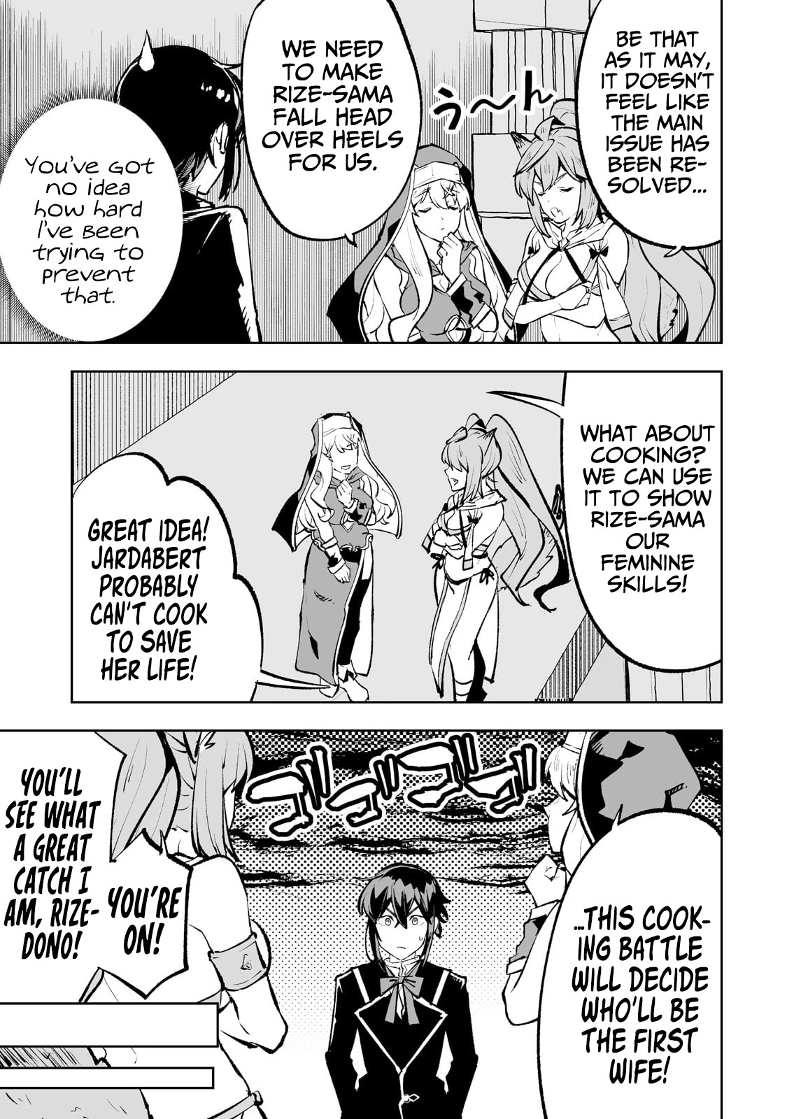 Teihen Ryoushu No Kanchigai Eiyuutan Chapter 47 page 10 - Chapter 47: Lovey-dovey Cooking!