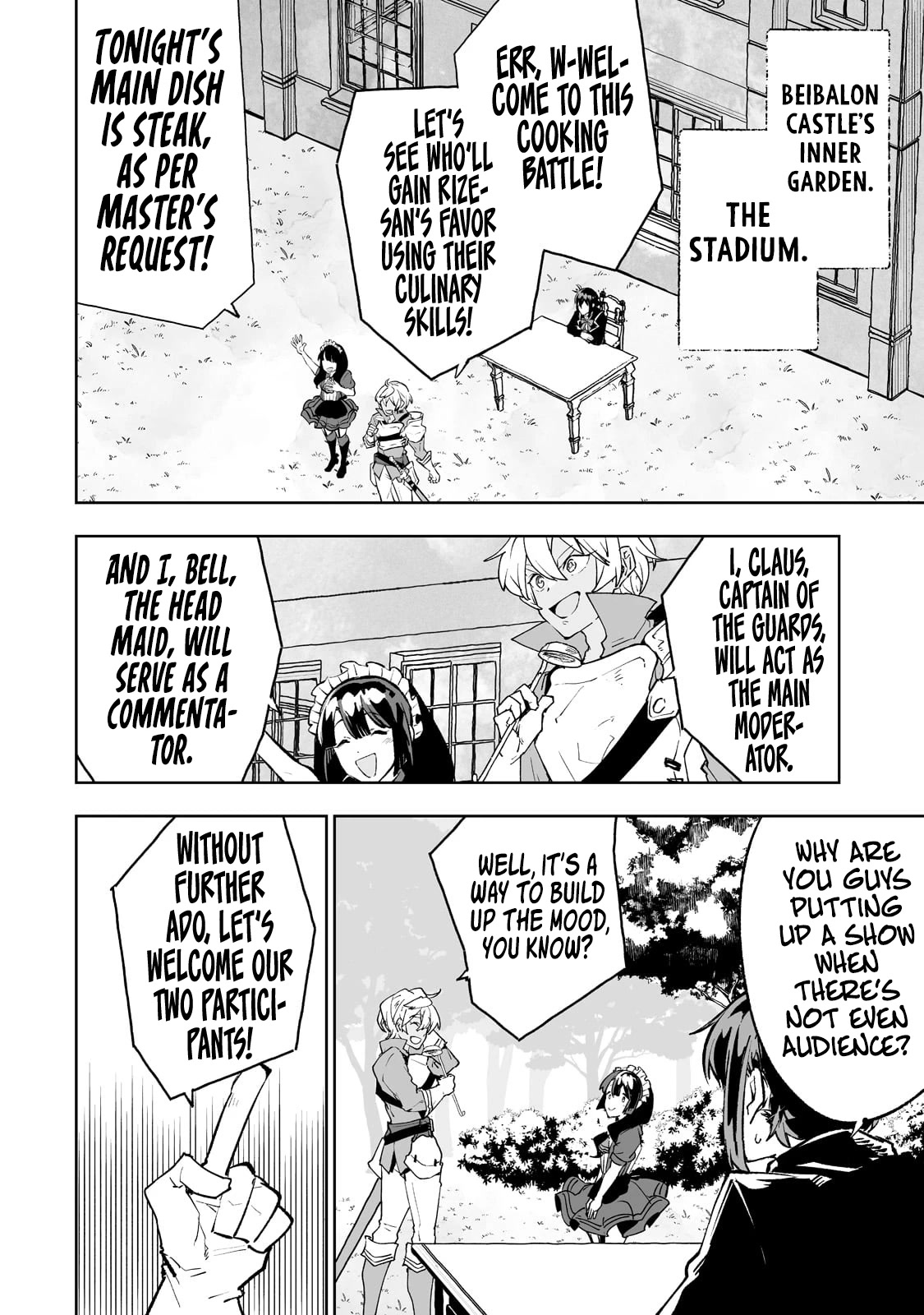 Teihen Ryoushu No Kanchigai Eiyuutan Chapter 47 page 11 - Chapter 47: Lovey-dovey Cooking!