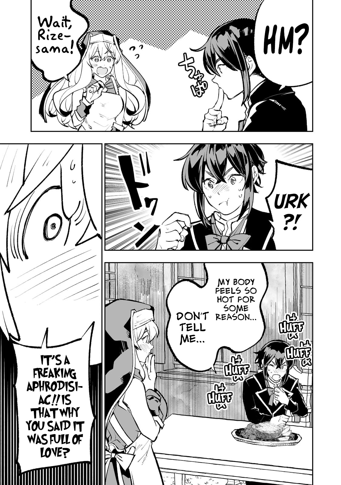Teihen Ryoushu No Kanchigai Eiyuutan Chapter 47 page 20 - Chapter 47: Lovey-dovey Cooking!