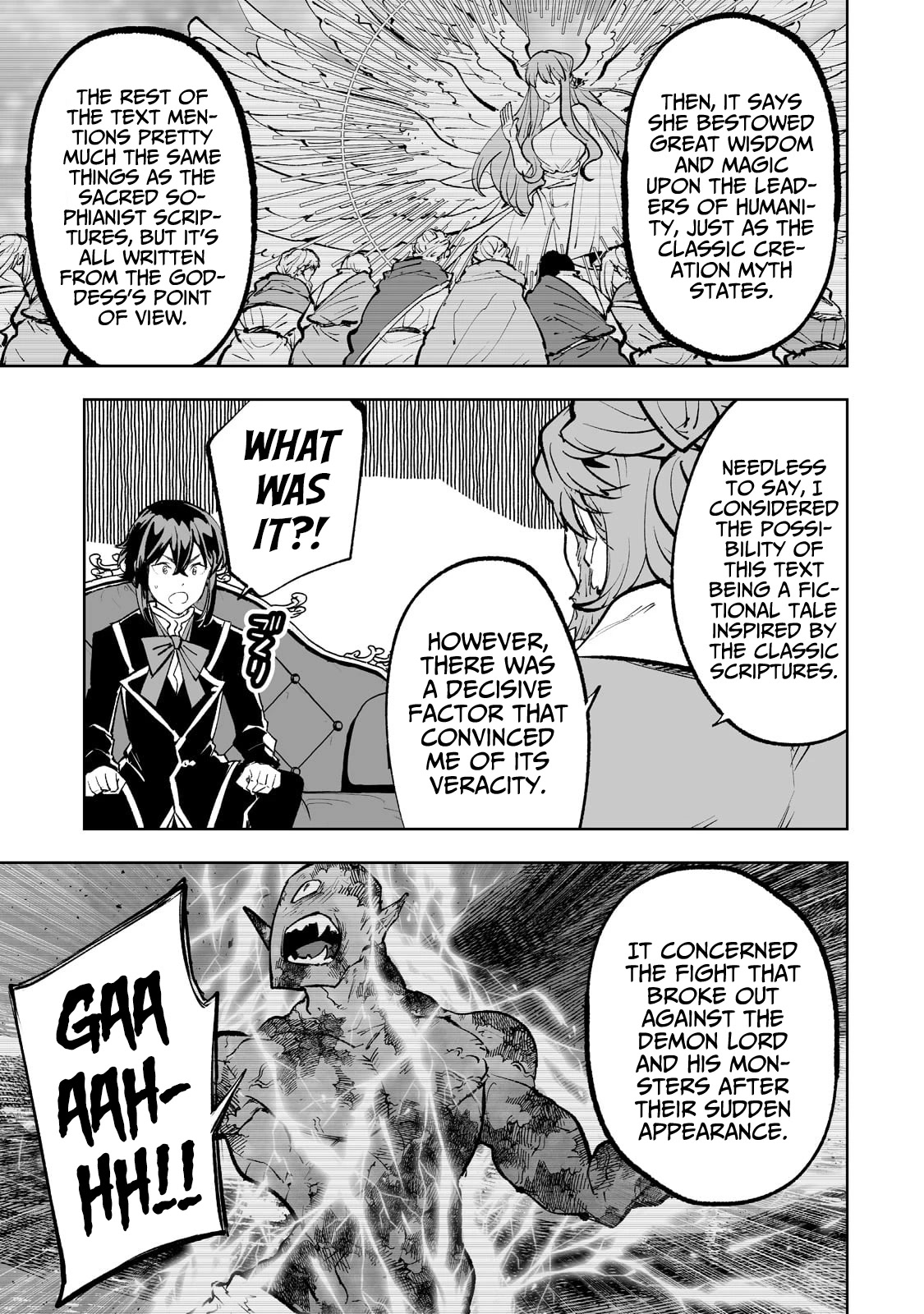 Teihen Ryoushu No Kanchigai Eiyuutan Chapter 49 page 12 - Chapter 49: Let’s worship the goddess!