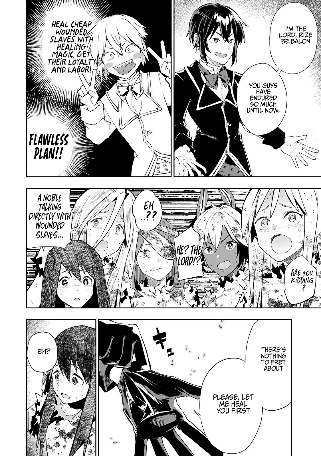 Teihen Ryoushu No Kanchigai Eiyuutan Chapter 5 page 11 - Chapter 5: Let’s Get On Slaves’ Good Side!