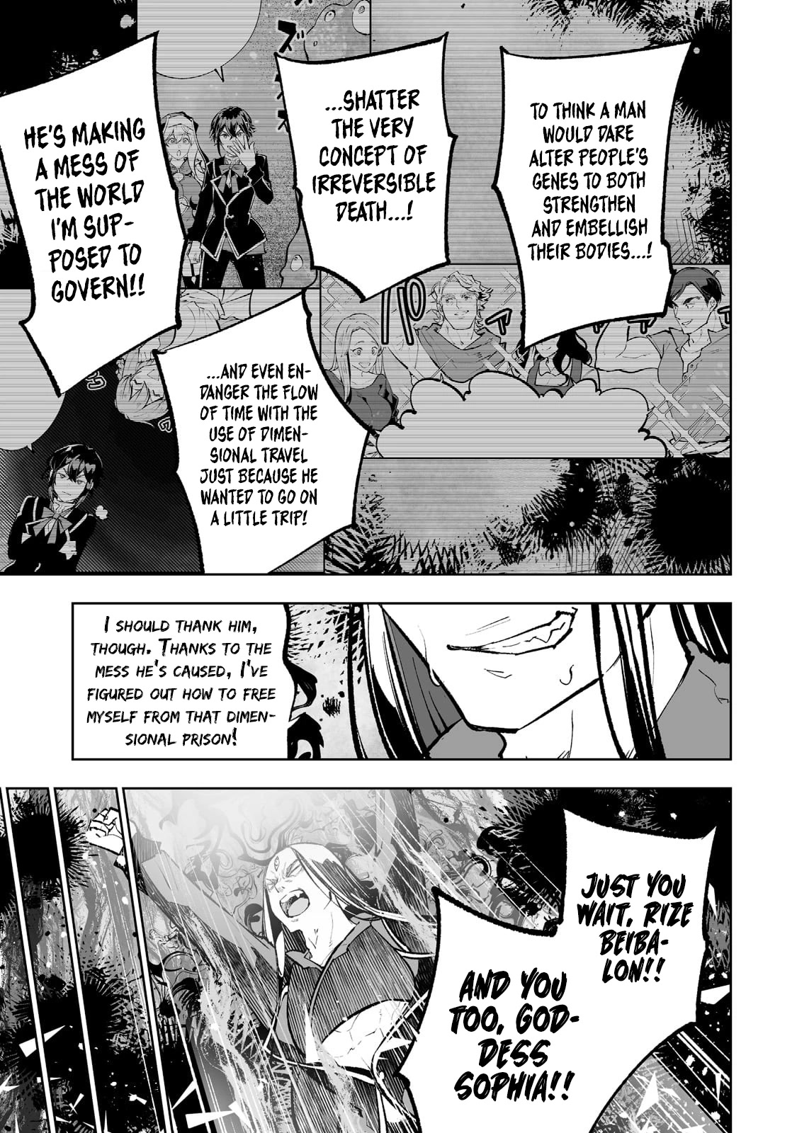 Teihen Ryoushu No Kanchigai Eiyuutan Chapter 50 page 10 - Chapter 50: Let’s erase Rize-kun!! (We really should!)