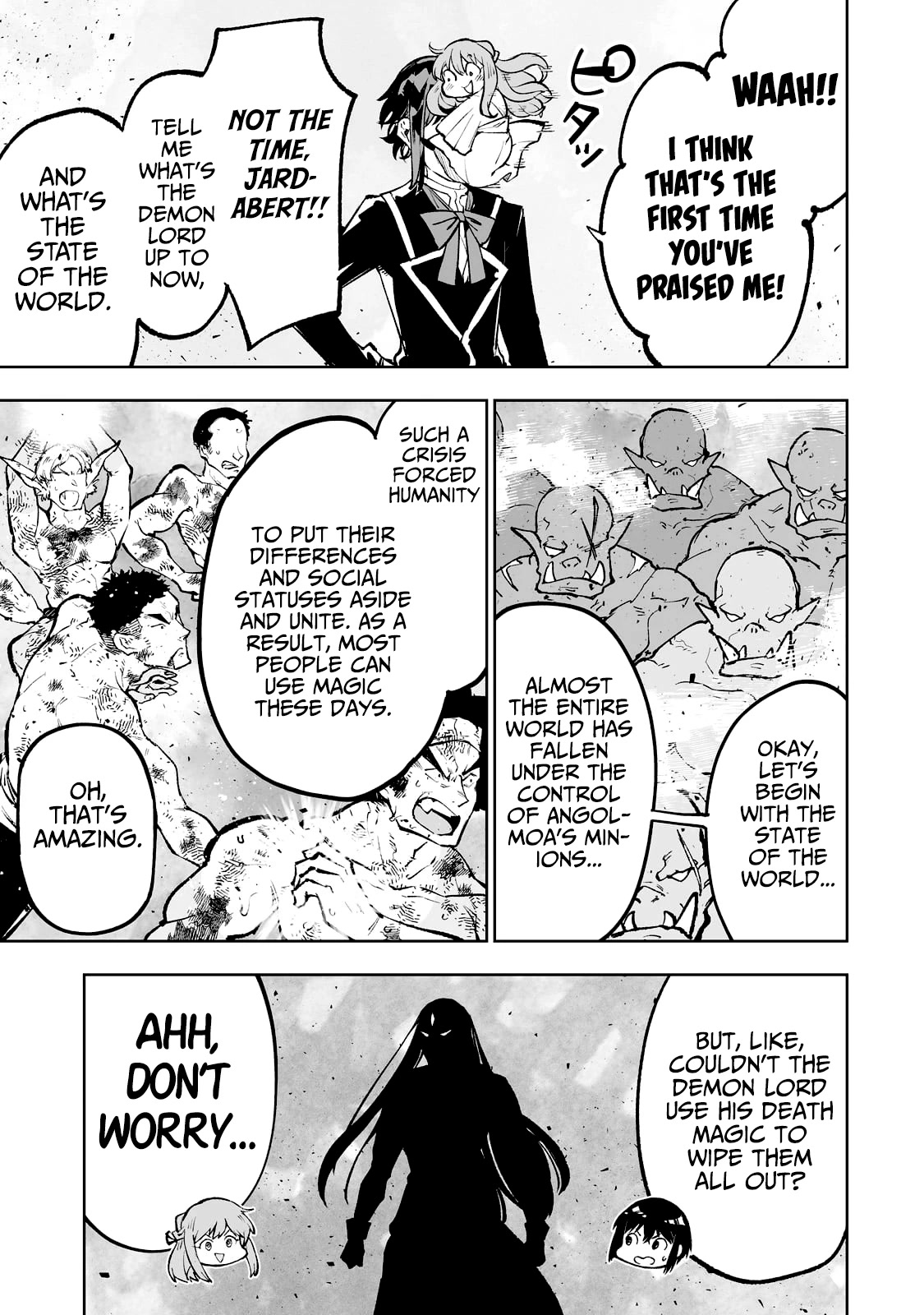 Teihen Ryoushu No Kanchigai Eiyuutan Chapter 51 page 12 - Chapter 51: Rize-kun is alive! (What a shame!)