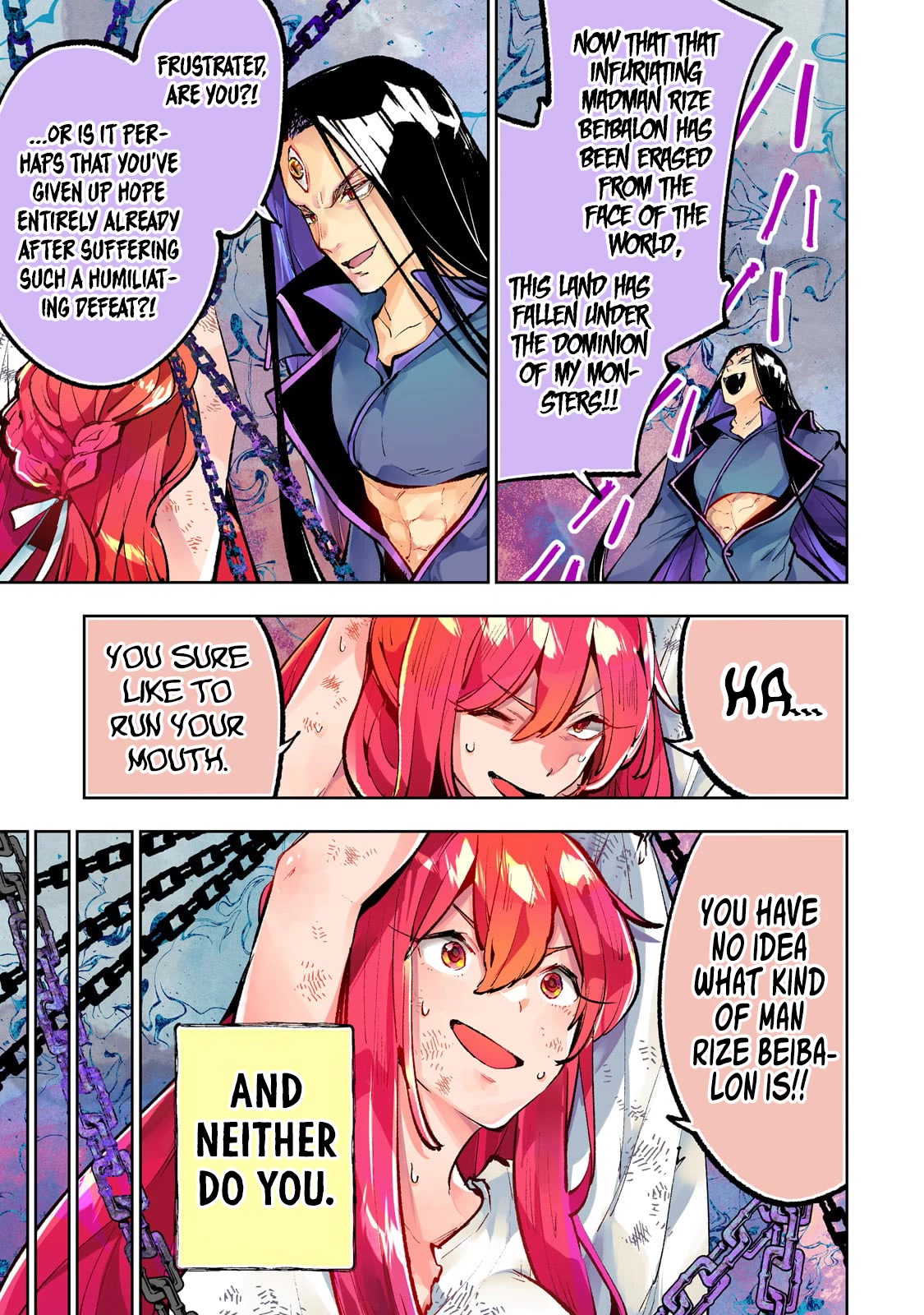 Teihen Ryoushu No Kanchigai Eiyuutan Chapter 51 page 4 - Chapter 51: Rize-kun is alive! (What a shame!)