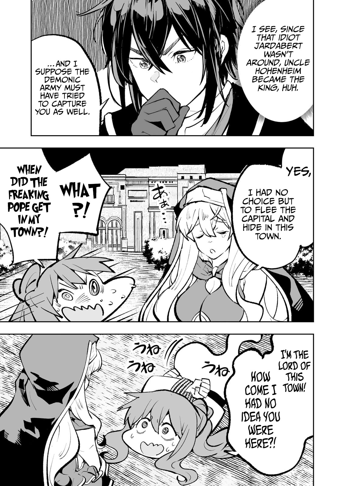 Teihen Ryoushu No Kanchigai Eiyuutan Chapter 53 page 16 - Chapter 53: A second execution and a first encounter.