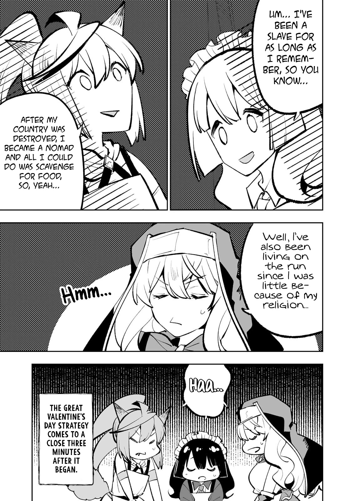 Teihen Ryoushu No Kanchigai Eiyuutan Chapter 54.5 page 10 - Chapter 54.5: Bonus Chapter: Valentine’s Special.