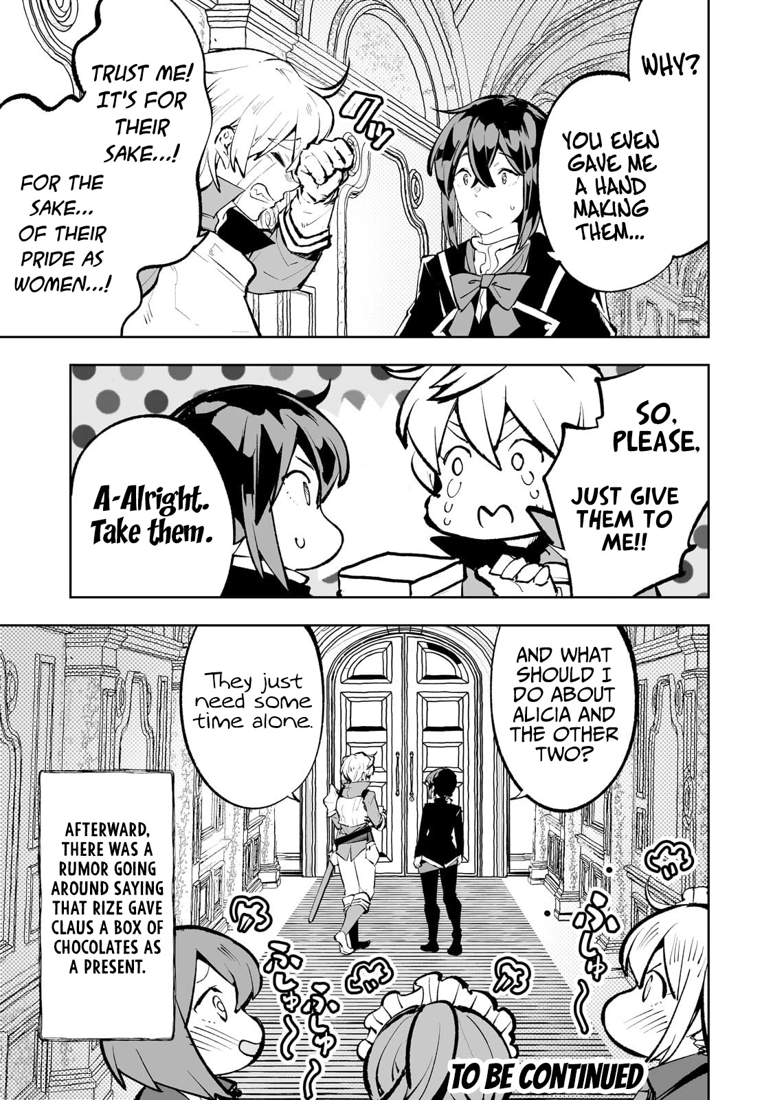 Teihen Ryoushu No Kanchigai Eiyuutan Chapter 54.5 page 18 - Chapter 54.5: Bonus Chapter: Valentine’s Special.