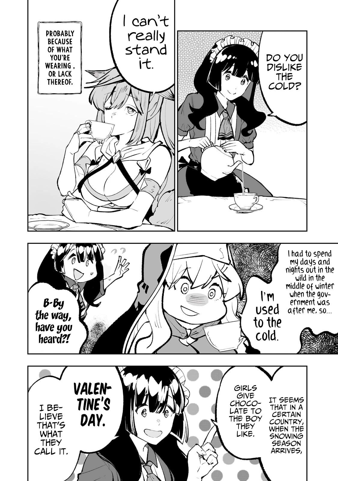 Teihen Ryoushu No Kanchigai Eiyuutan Chapter 54.5 page 5 - Chapter 54.5: Bonus Chapter: Valentine’s Special.