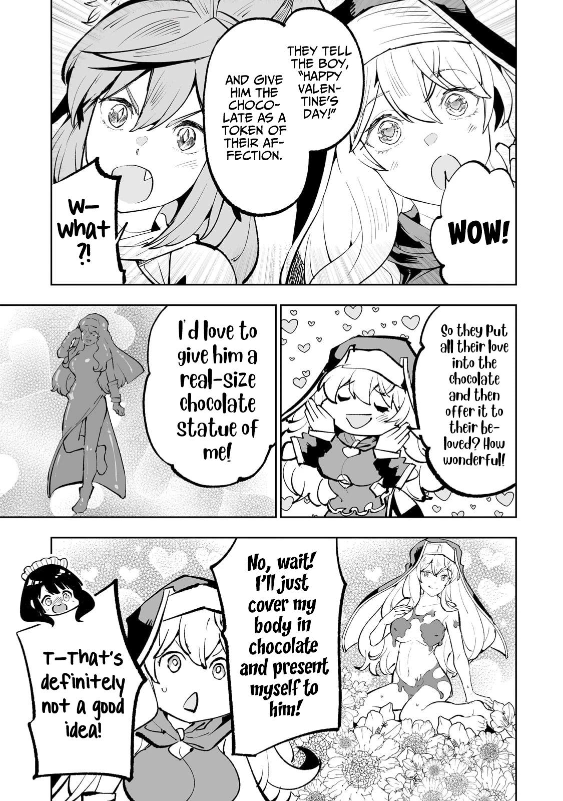 Teihen Ryoushu No Kanchigai Eiyuutan Chapter 54.5 page 6 - Chapter 54.5: Bonus Chapter: Valentine’s Special.