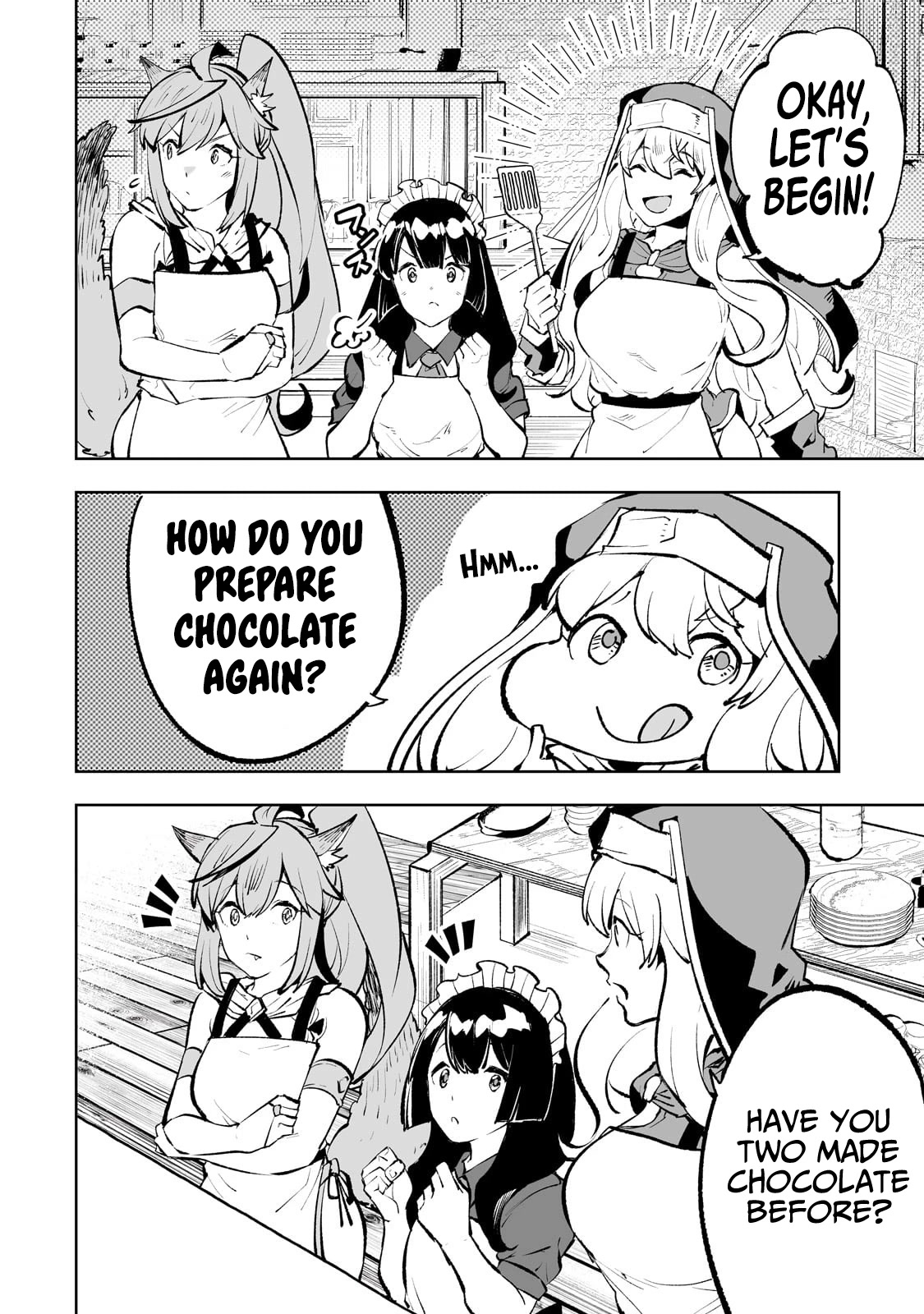 Teihen Ryoushu No Kanchigai Eiyuutan Chapter 54.5 page 9 - Chapter 54.5: Bonus Chapter: Valentine’s Special.