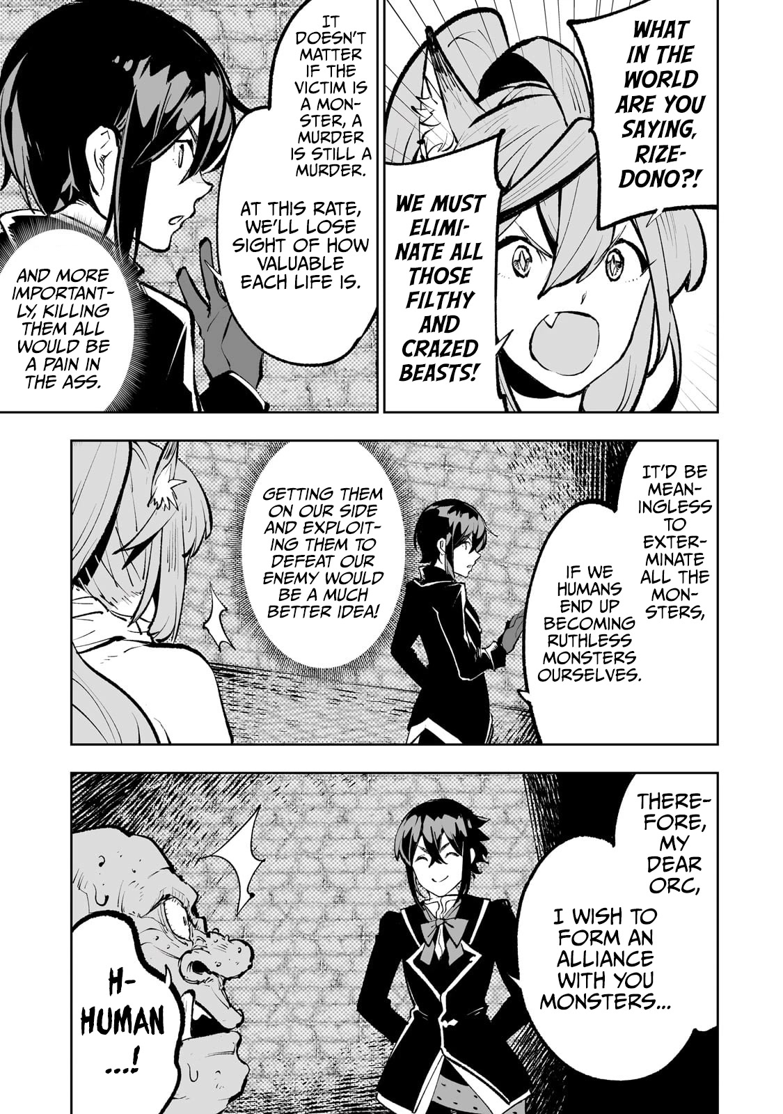 Teihen Ryoushu No Kanchigai Eiyuutan Chapter 55 page 14 - Chapter 55: Rize-kun is back!