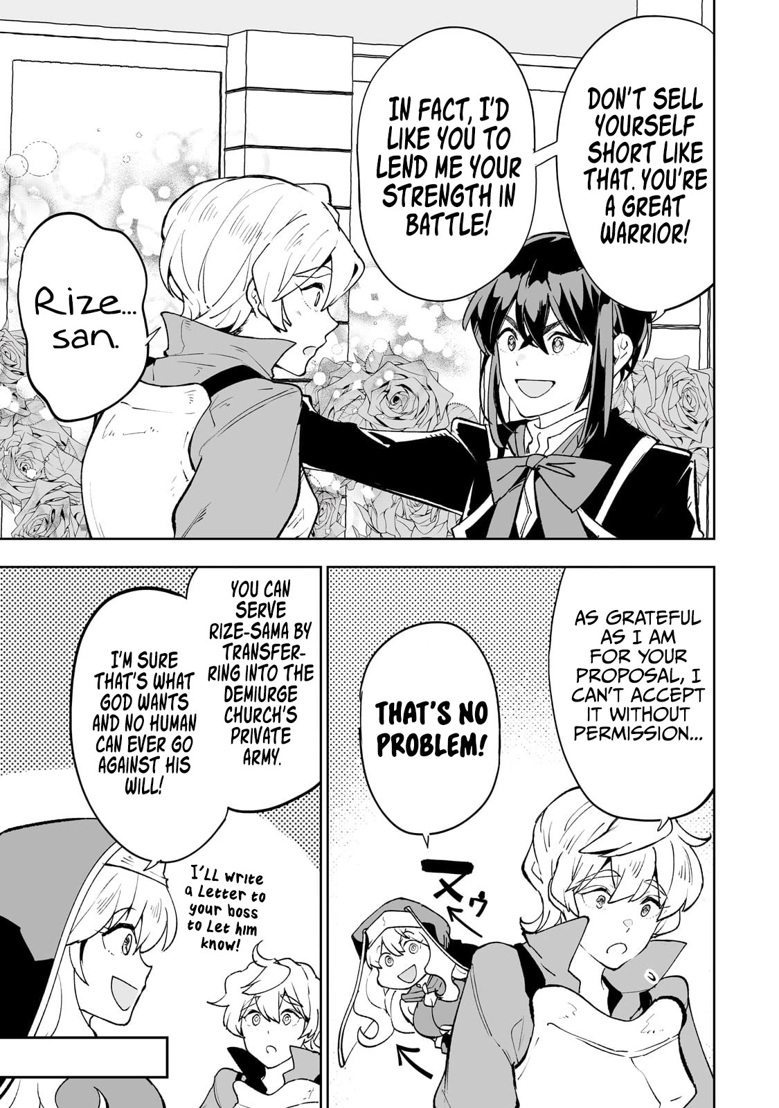 Teihen Ryoushu No Kanchigai Eiyuutan Chapter 57 page 10 - Chapter 57: Let’s send Rize-kun a love letter!