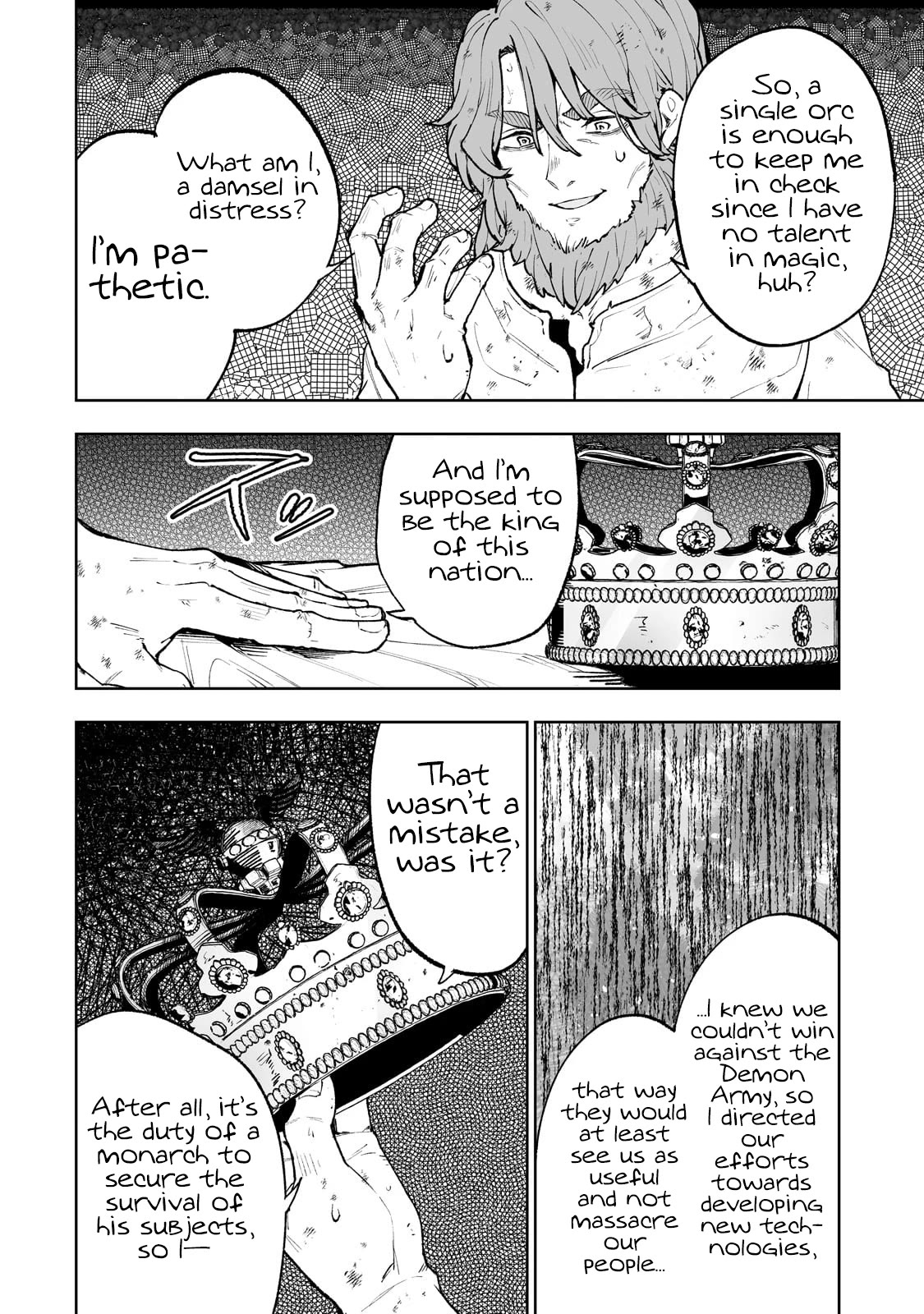 Teihen Ryoushu No Kanchigai Eiyuutan Chapter 60 page 11 - Chapter 60: Let the Old Man Take Care of Our Asses One More Time! Part 1