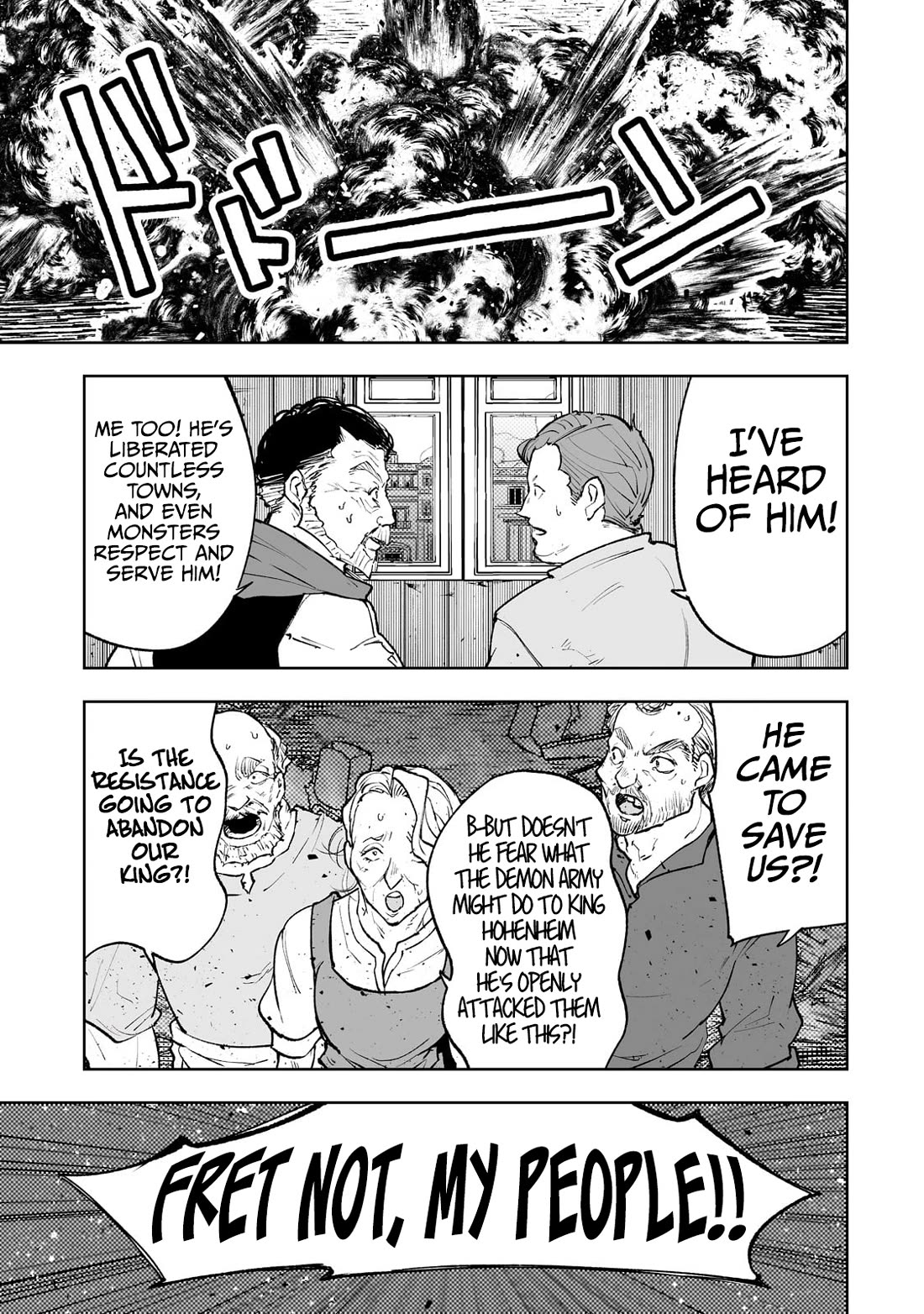 Teihen Ryoushu No Kanchigai Eiyuutan Chapter 61 page 22 - Chapter 61: Let the Old Man Take Care of Our Asses One More Time! Part 2