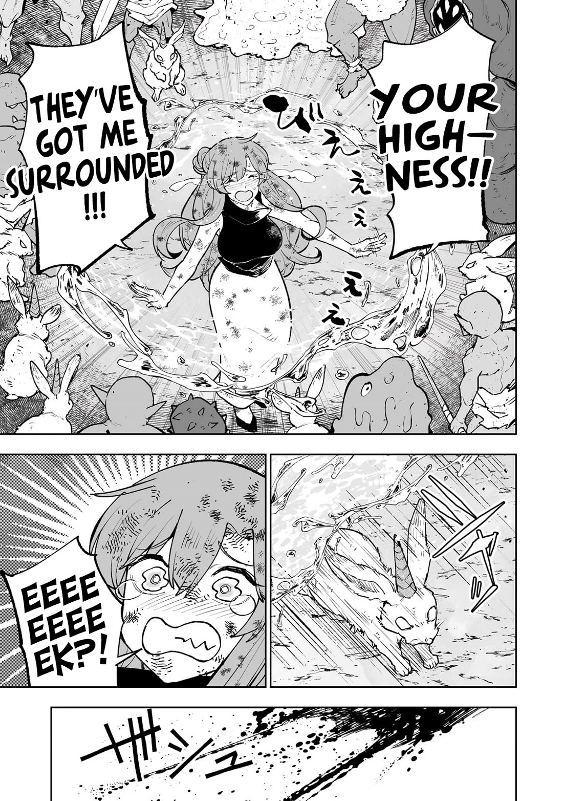 Teihen Ryoushu No Kanchigai Eiyuutan Chapter 69 page 10 - Chapter 69: The Final Battle: Evil vs. Self-righteousness! Part 1