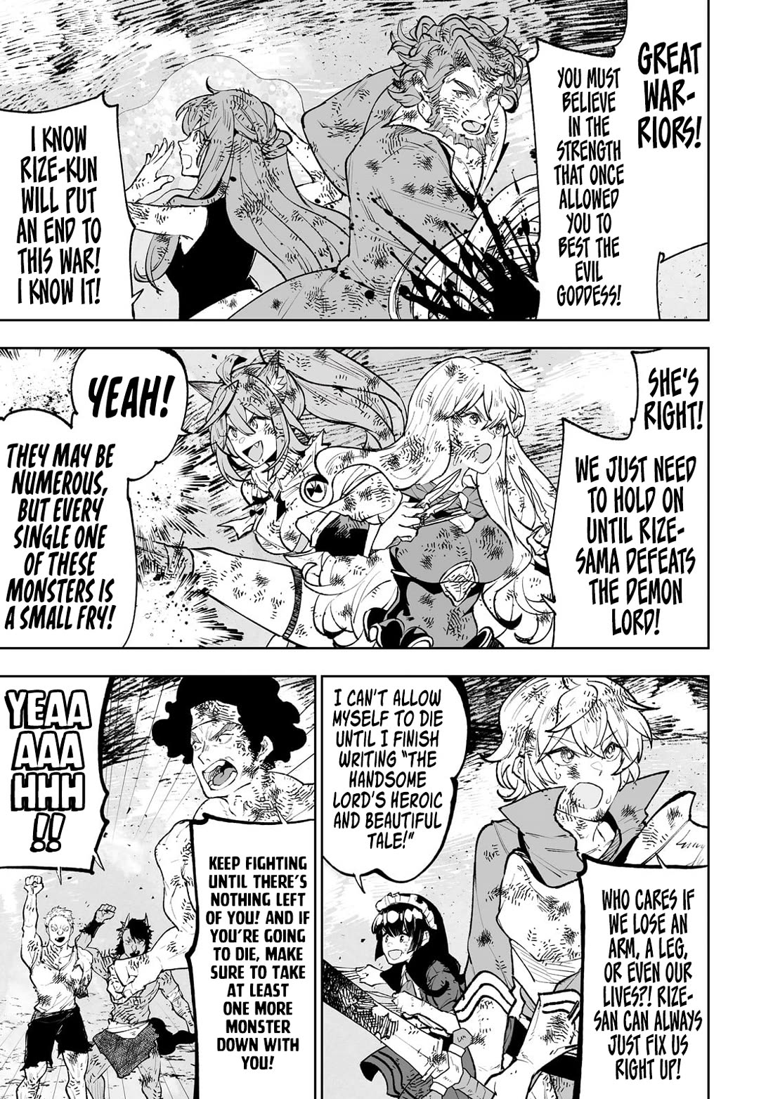 Teihen Ryoushu No Kanchigai Eiyuutan Chapter 70 page 6 - Chapter 70: The Final Battle: Evil vs. Self-righteousness! Part 2
