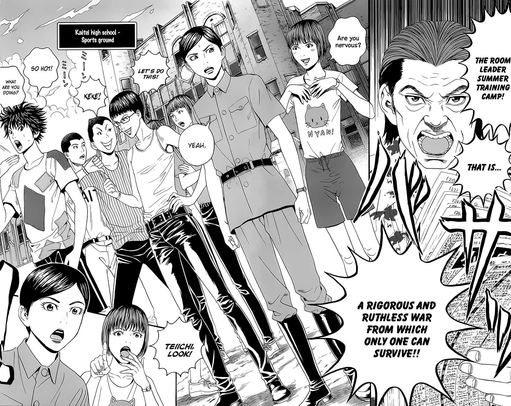 Teiichi no Kuni Chapter 5 page 5 - Chapter 5 : Kaitei's military training summer camp (Part one)