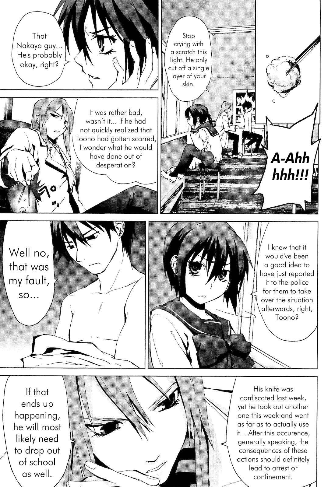 Teizokurei Monophobia Chapter 2.1 page 37 - Chapter 2.1: Shounen Knife ①