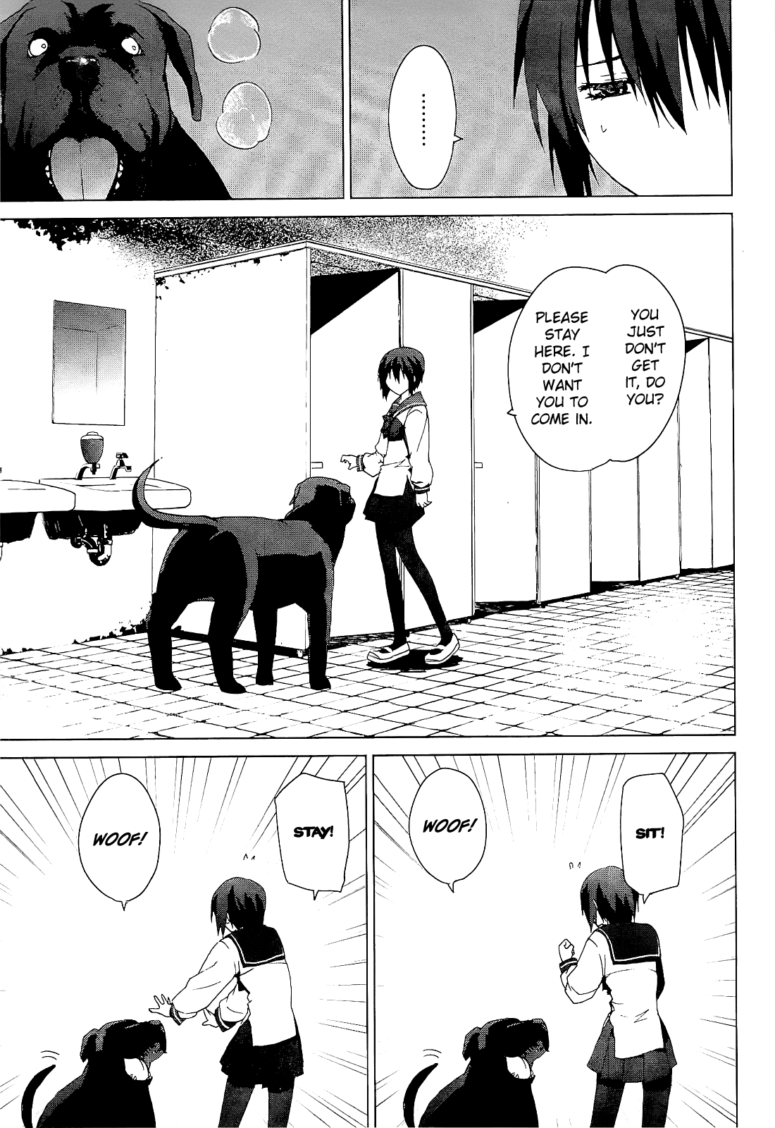 Teizokurei Monophobia Chapter 3.1 page 11 - Chapter 3.1: The Dog's Name ①