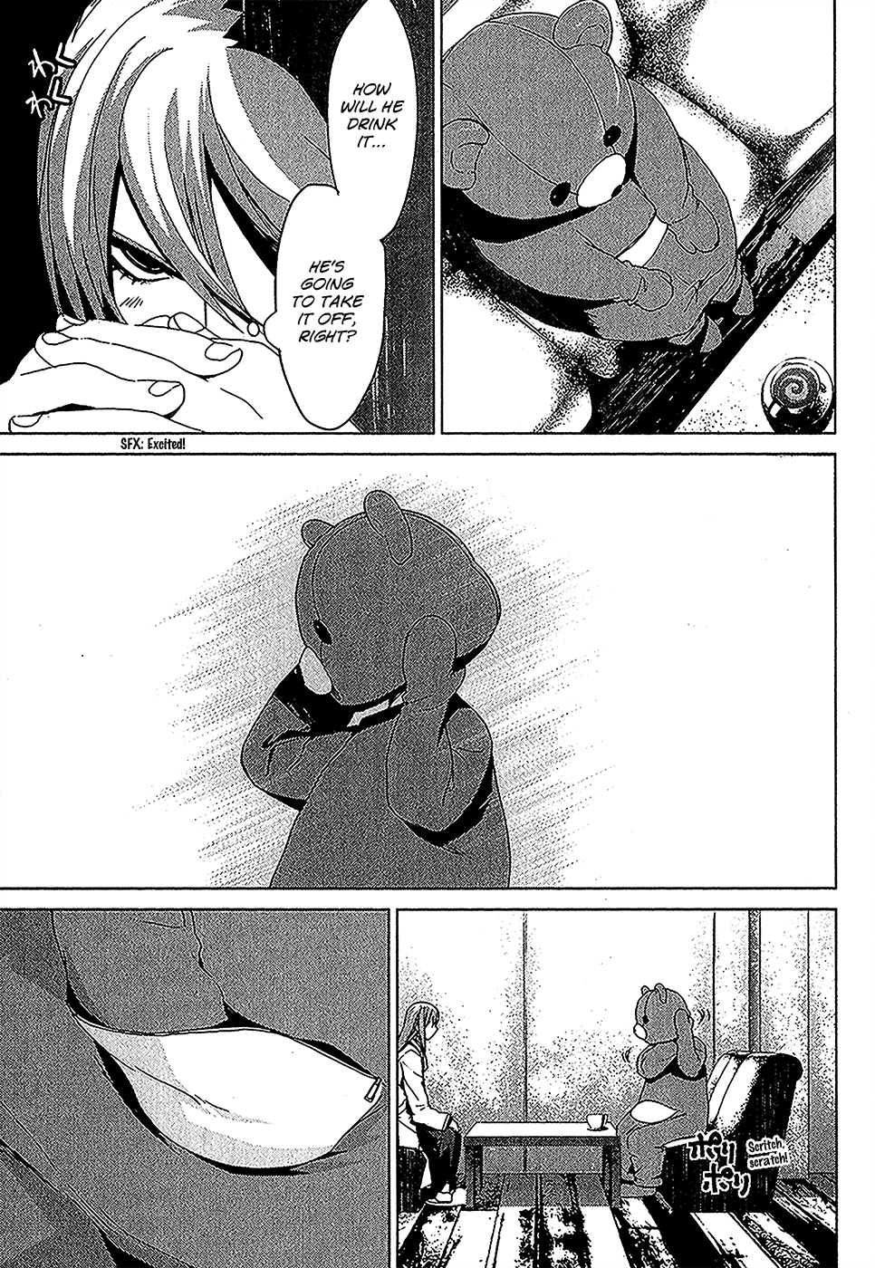 Teizokurei Monophobia Chapter 4.1 page 15 - Chapter 4.01: Bear Po Returns ①
