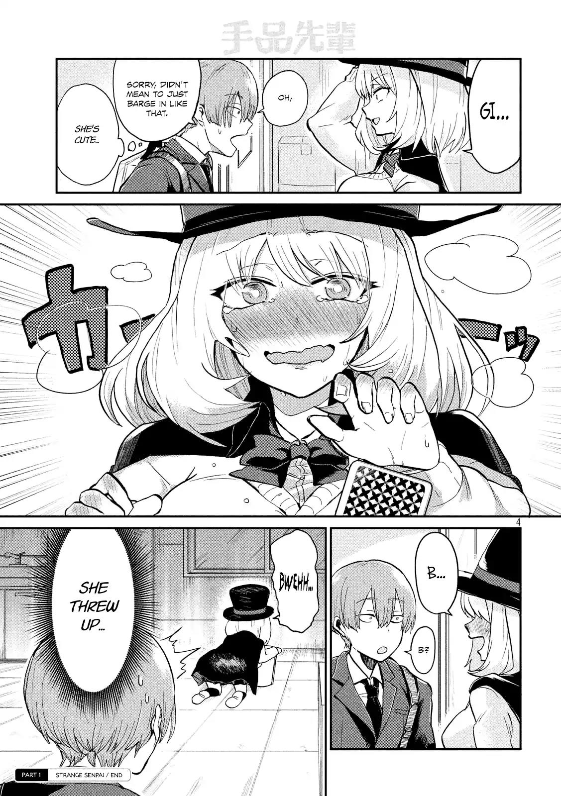 Tejina Senpai Chapter 1 page 4 - Chapter 1