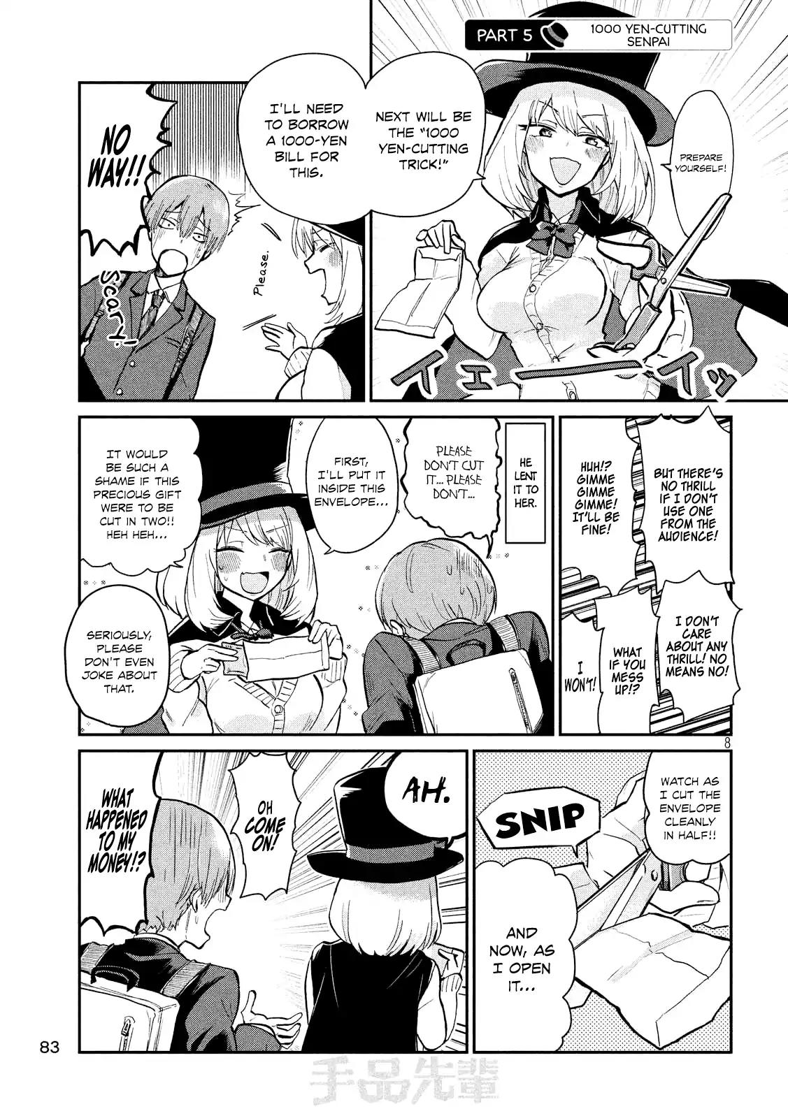 Tejina Senpai Chapter 1 page 8 - Chapter 1
