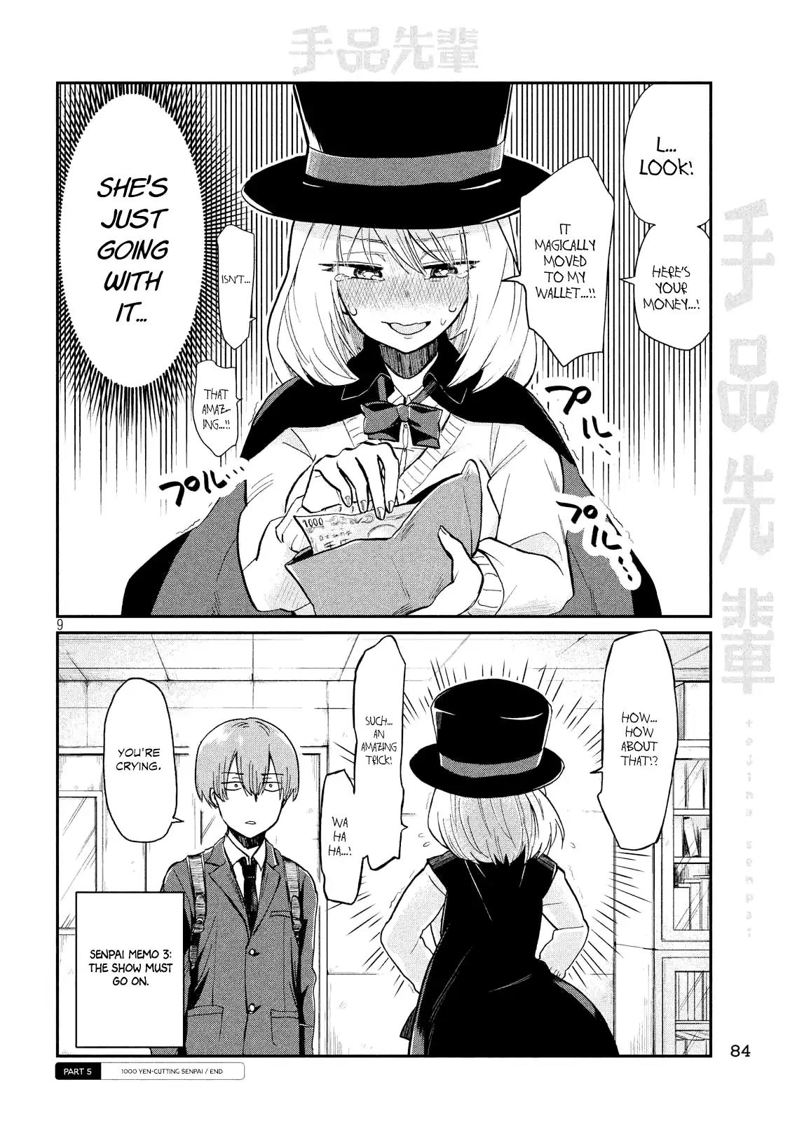 Tejina Senpai Chapter 1 page 9 - Chapter 1
