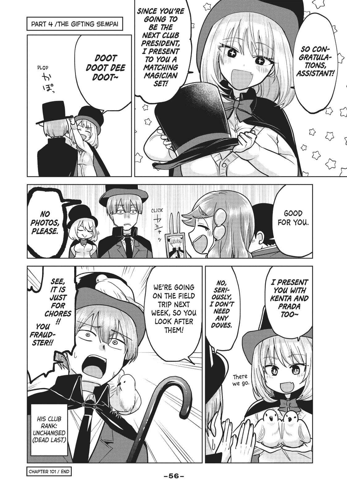 Tejina Senpai Chapter 101 page 6 - Chapter 101