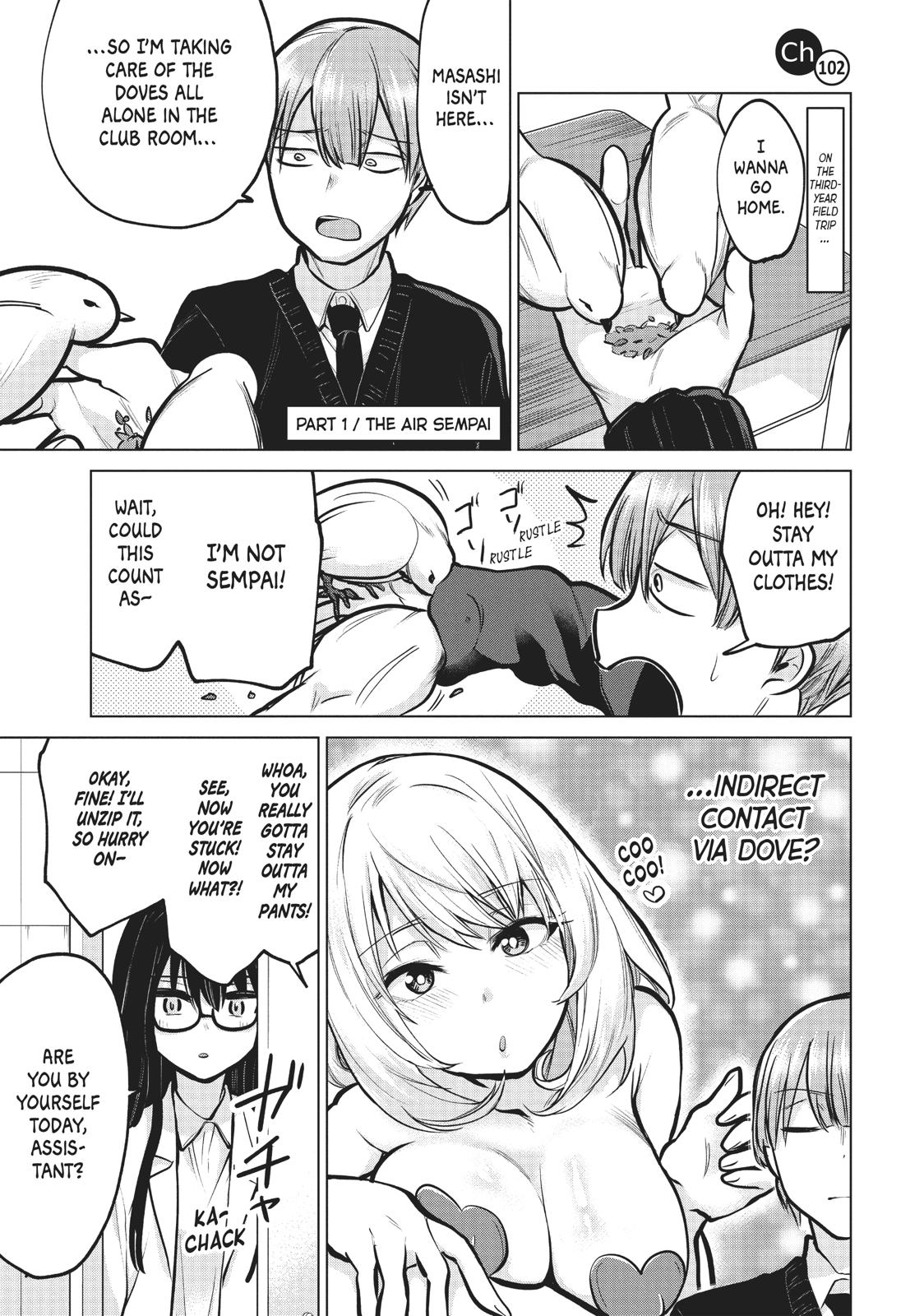Tejina Senpai Chapter 102 page 1 - Chapter 102