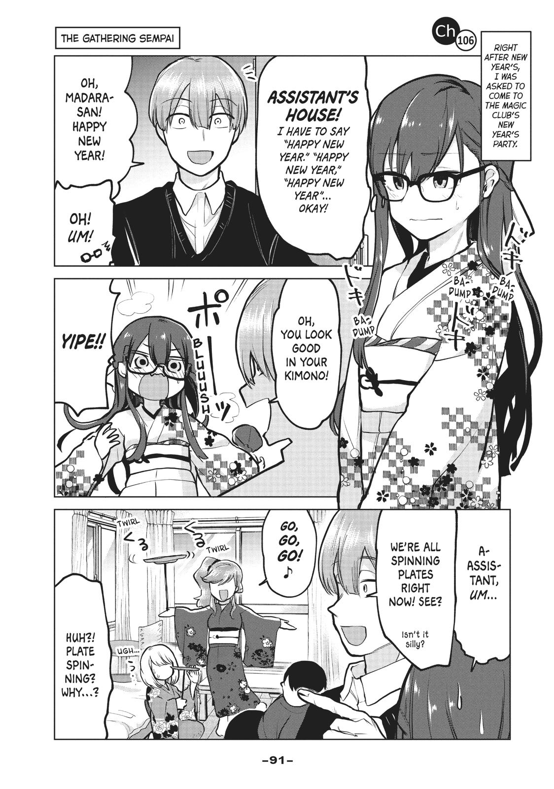 Tejina Senpai Chapter 106 page 1 - Chapter 106