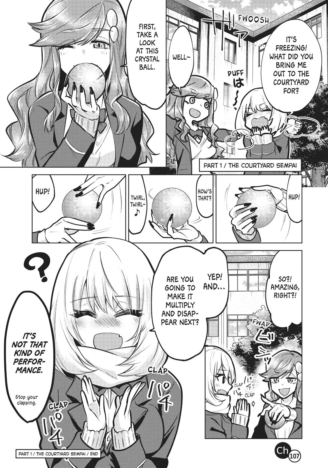 Tejina Senpai Chapter 107 page 1 - Chapter 107