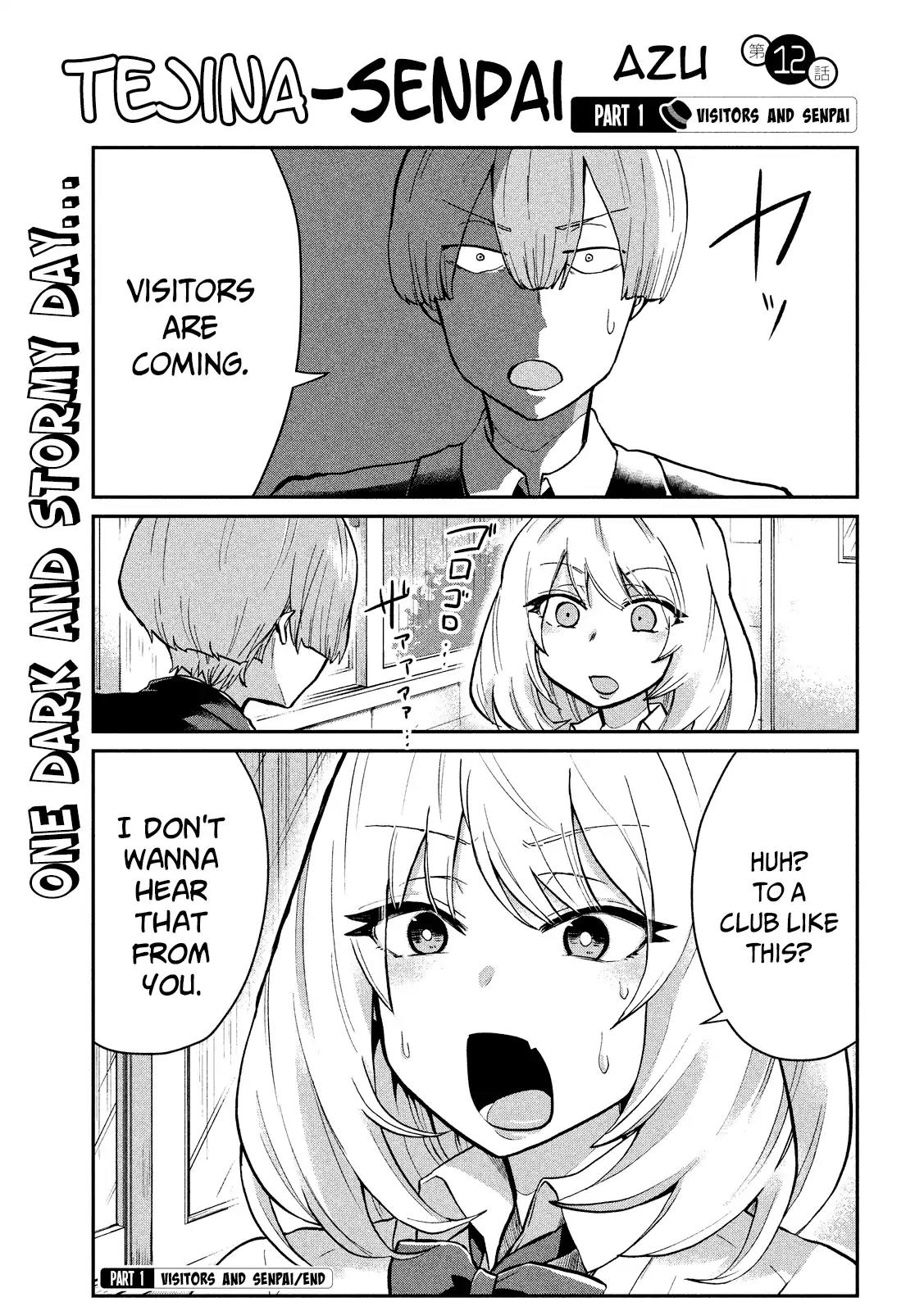 Tejina Senpai Chapter 12 page 2 - Chapter 12