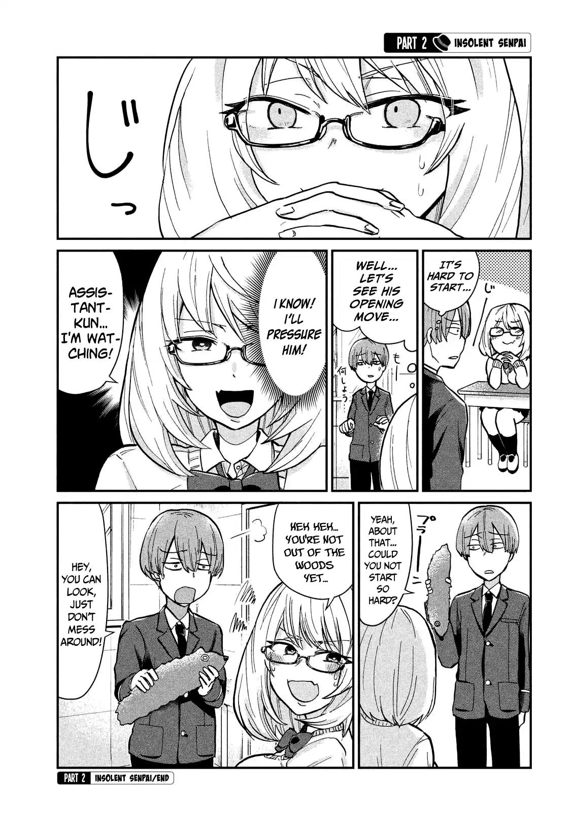 Tejina Senpai Chapter 13 page 4 - Chapter 13
