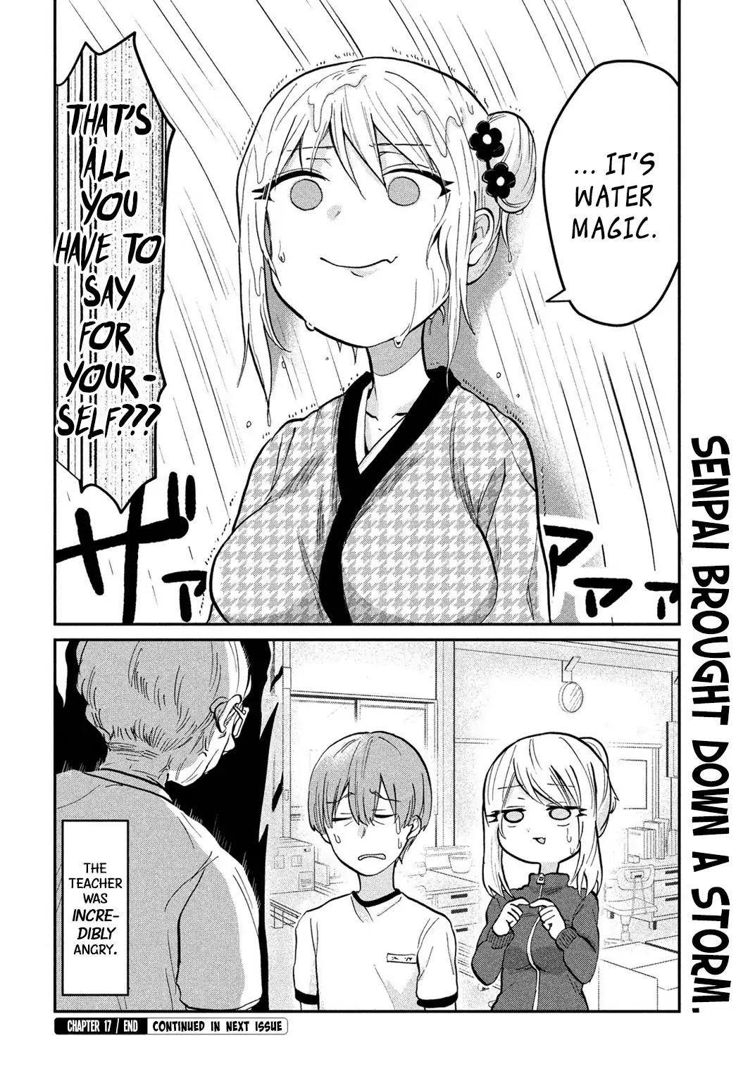 Tejina Senpai Chapter 17 page 8 - Chapter 17