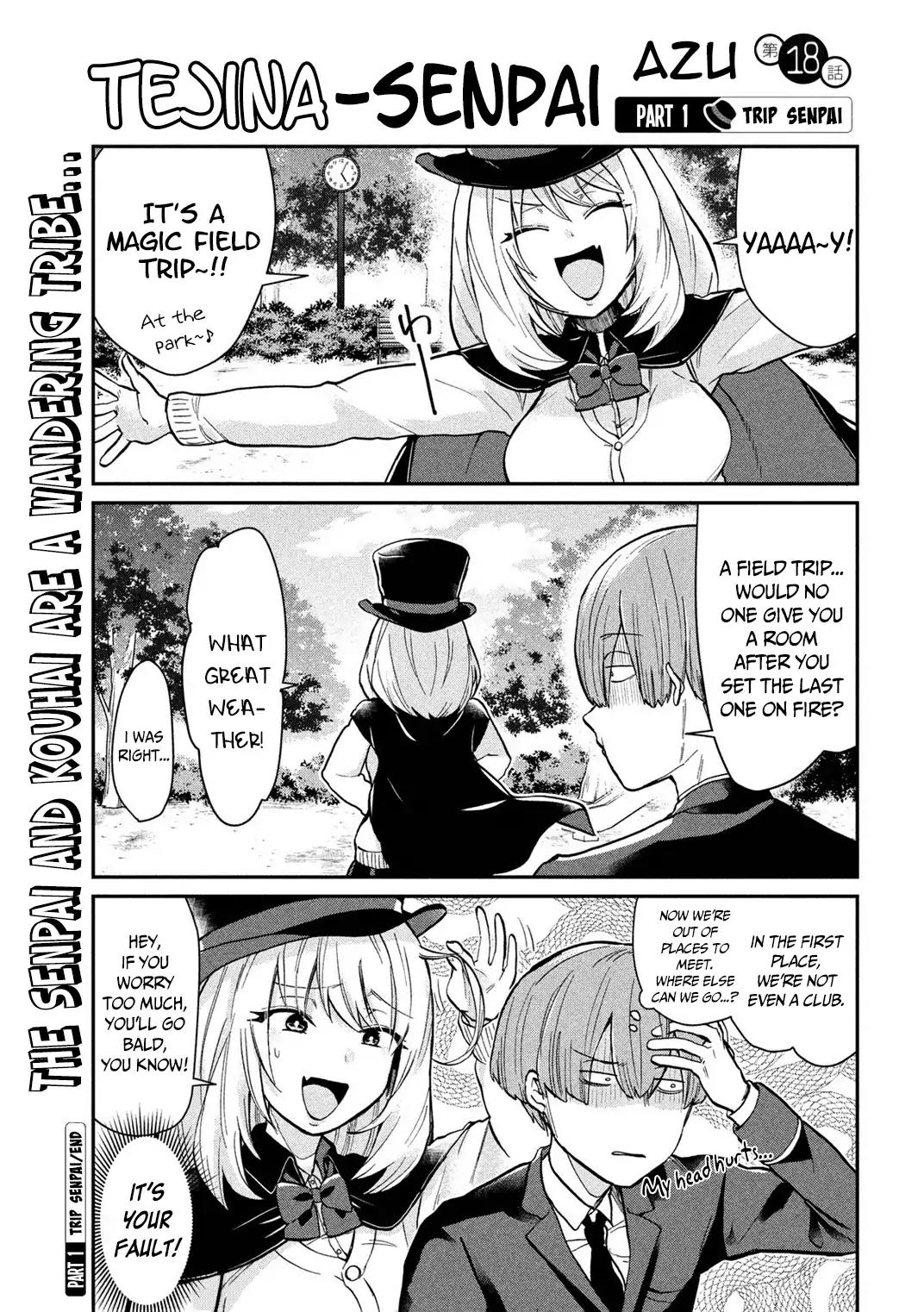 Tejina Senpai Chapter 18 page 3 - Chapter 18