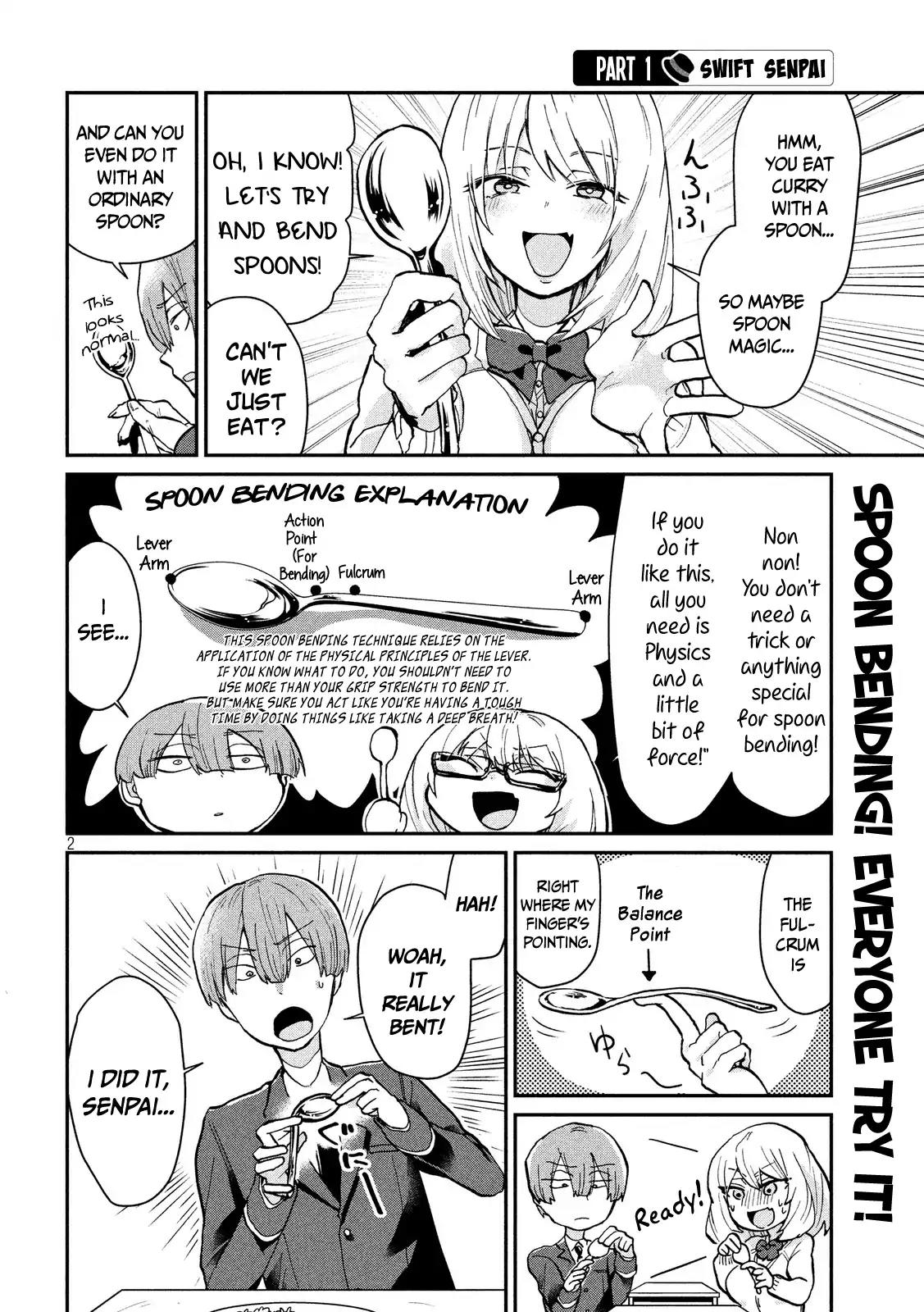 Tejina Senpai Chapter 19 page 4 - Chapter 19