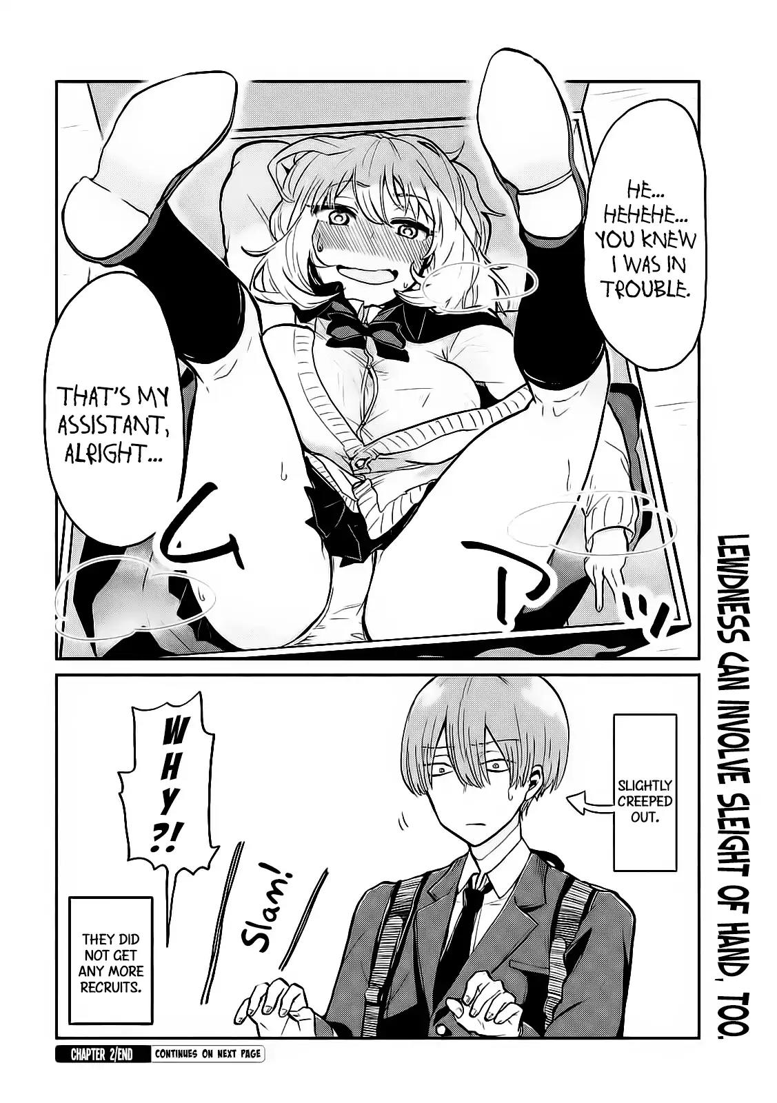 Tejina Senpai Chapter 2 page 7 - Chapter 2