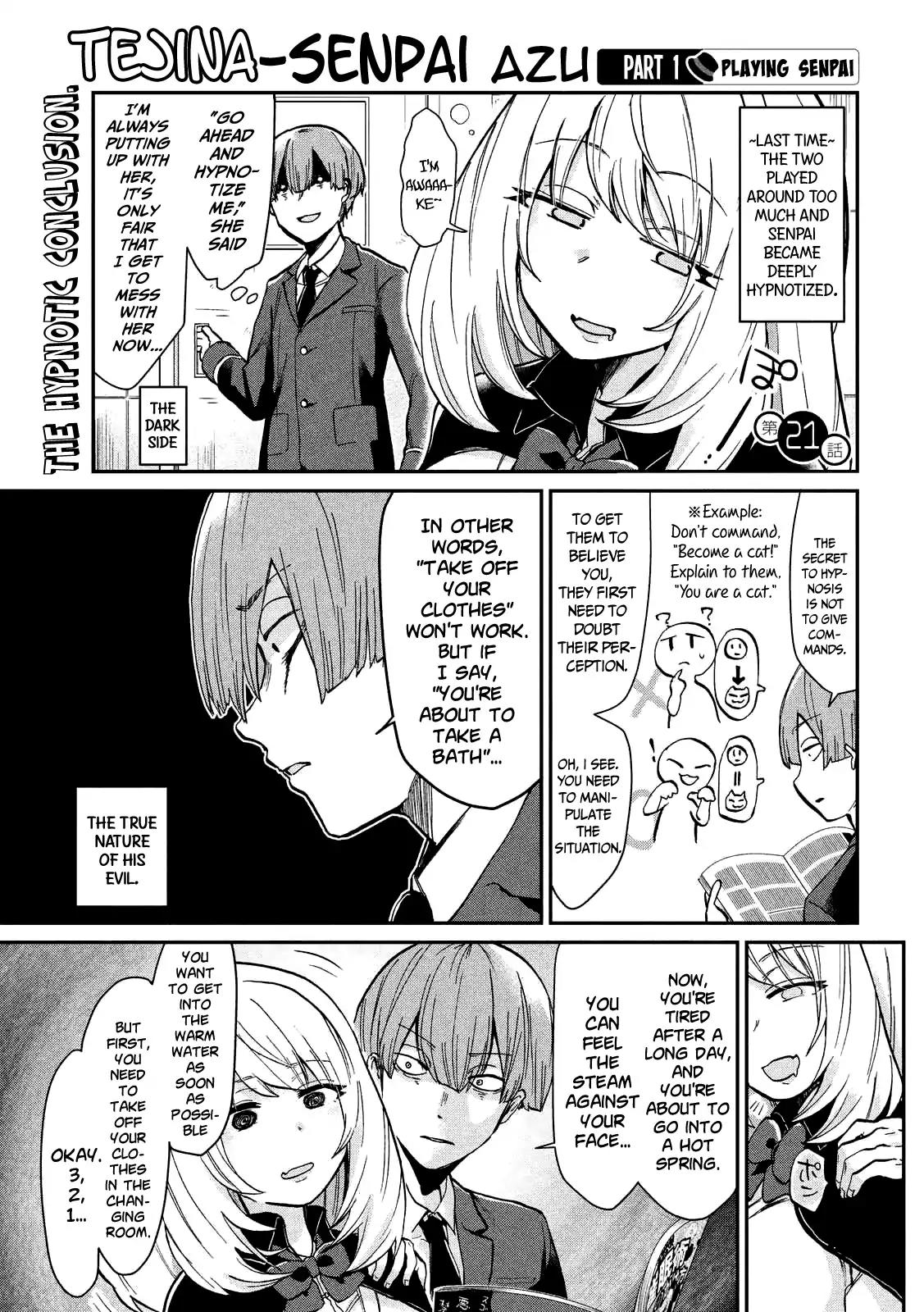 Tejina Senpai Chapter 21 page 3 - Chapter 21