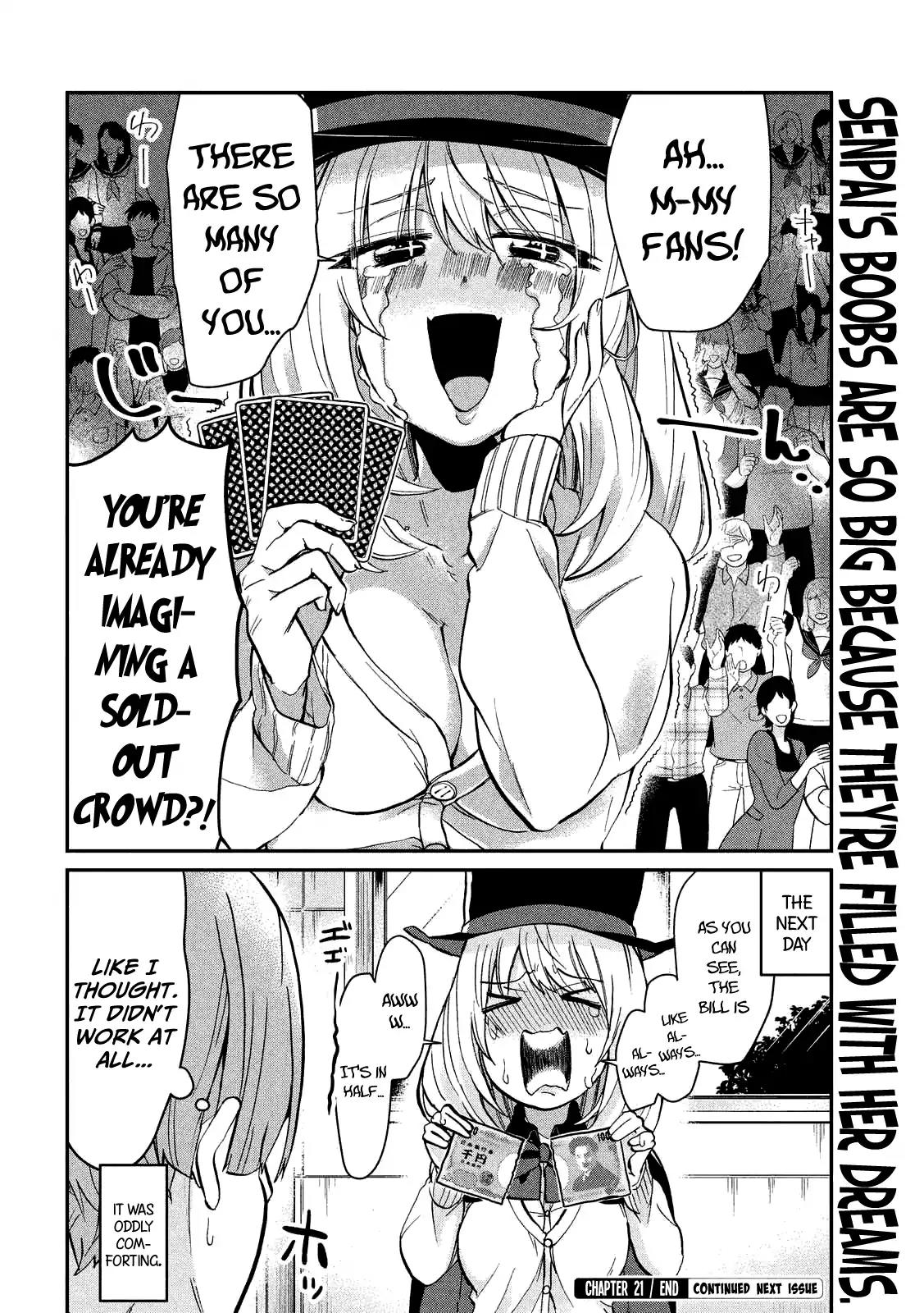 Tejina Senpai Chapter 21 page 8 - Chapter 21