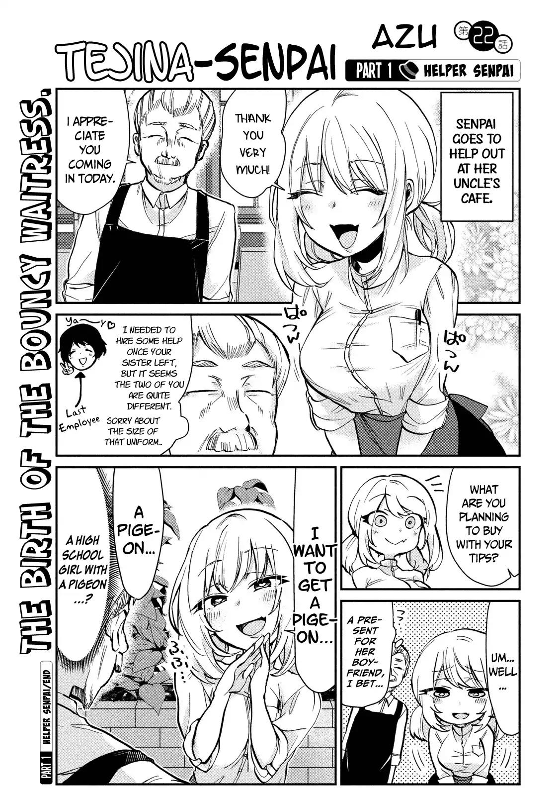Tejina Senpai Chapter 22 page 3 - Chapter 22
